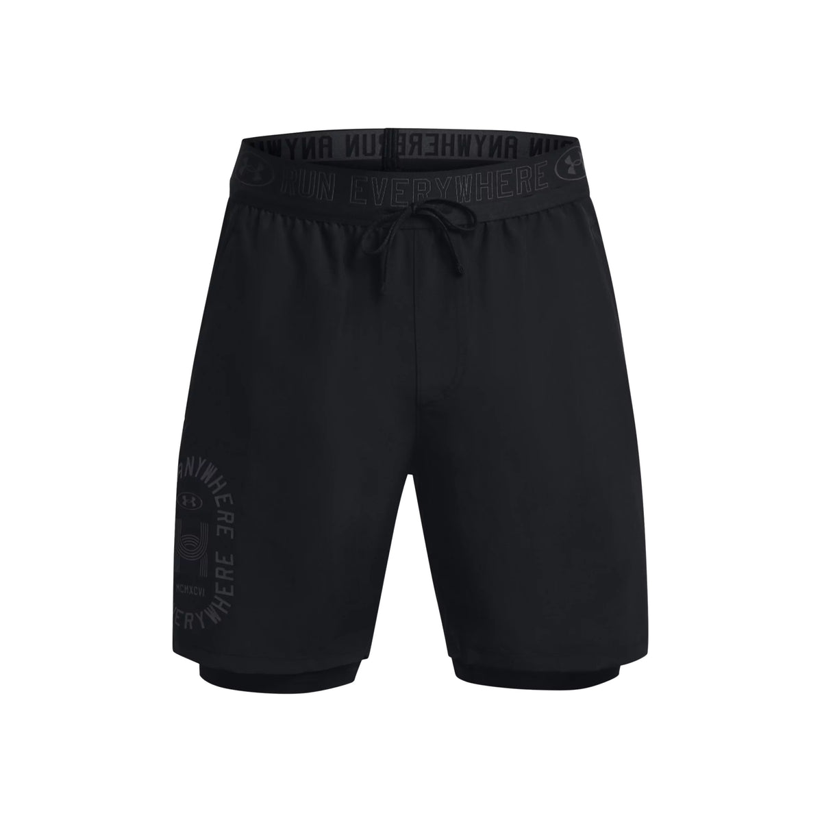 Under Armour Run Everywhere Szorty Mężczyźni - czarny,