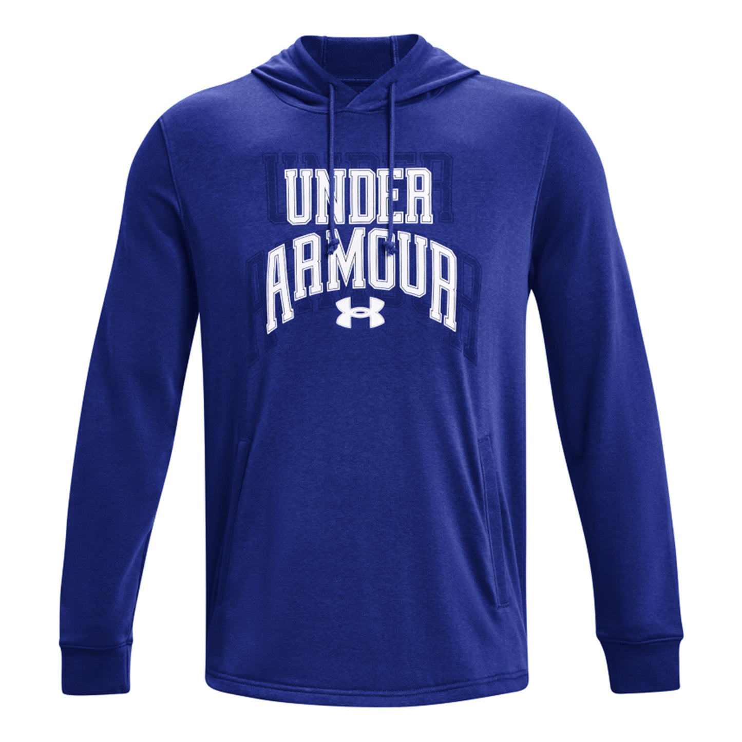 Under Armour Rival Terry Graphic Bluza Mężczyźni - niebieski, biały