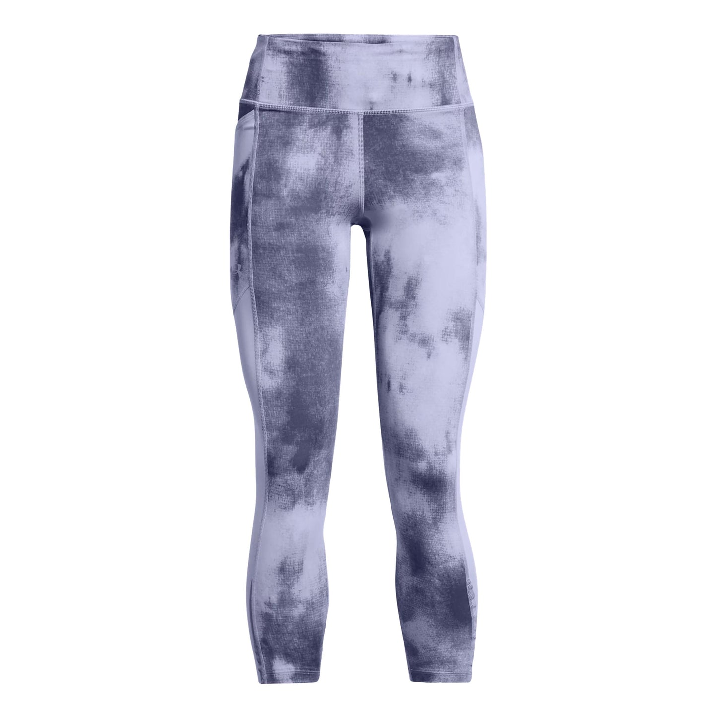 Under Armour Fly Fast Ankle Print Getry Kobiety - fioletowy,