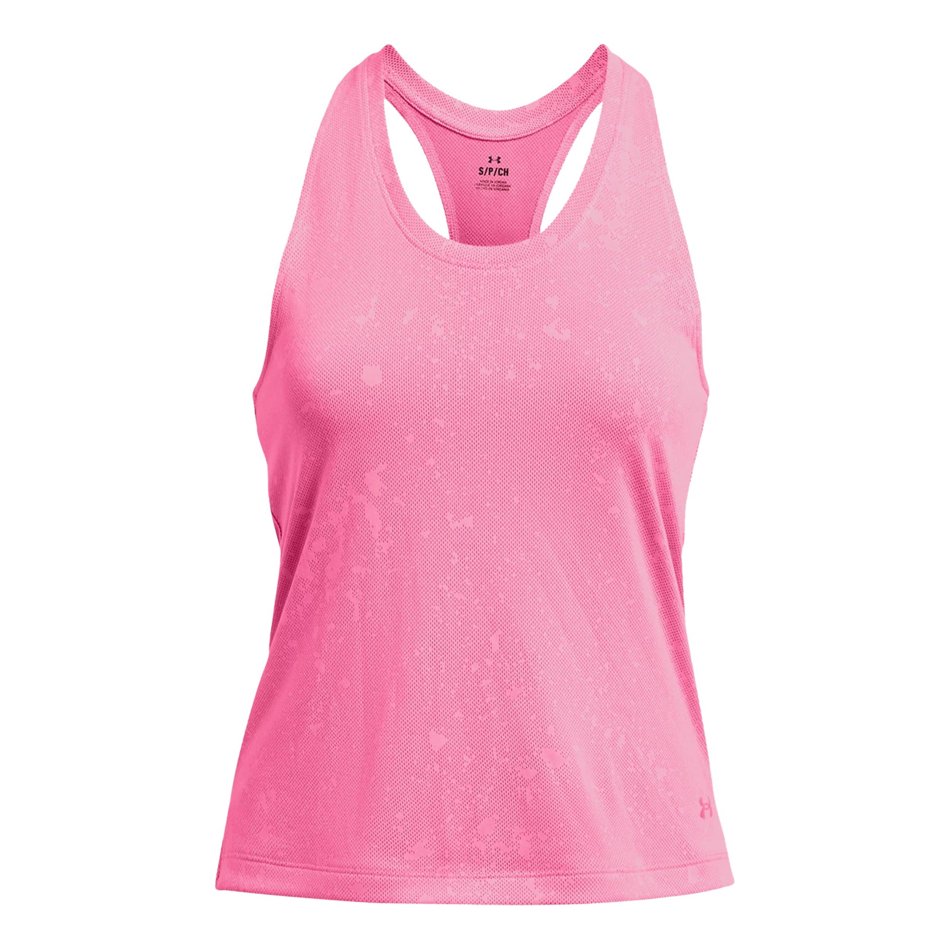 Under Armour Streaker Splatter Singlet Koszulka do biegania Kobiety - różowy,