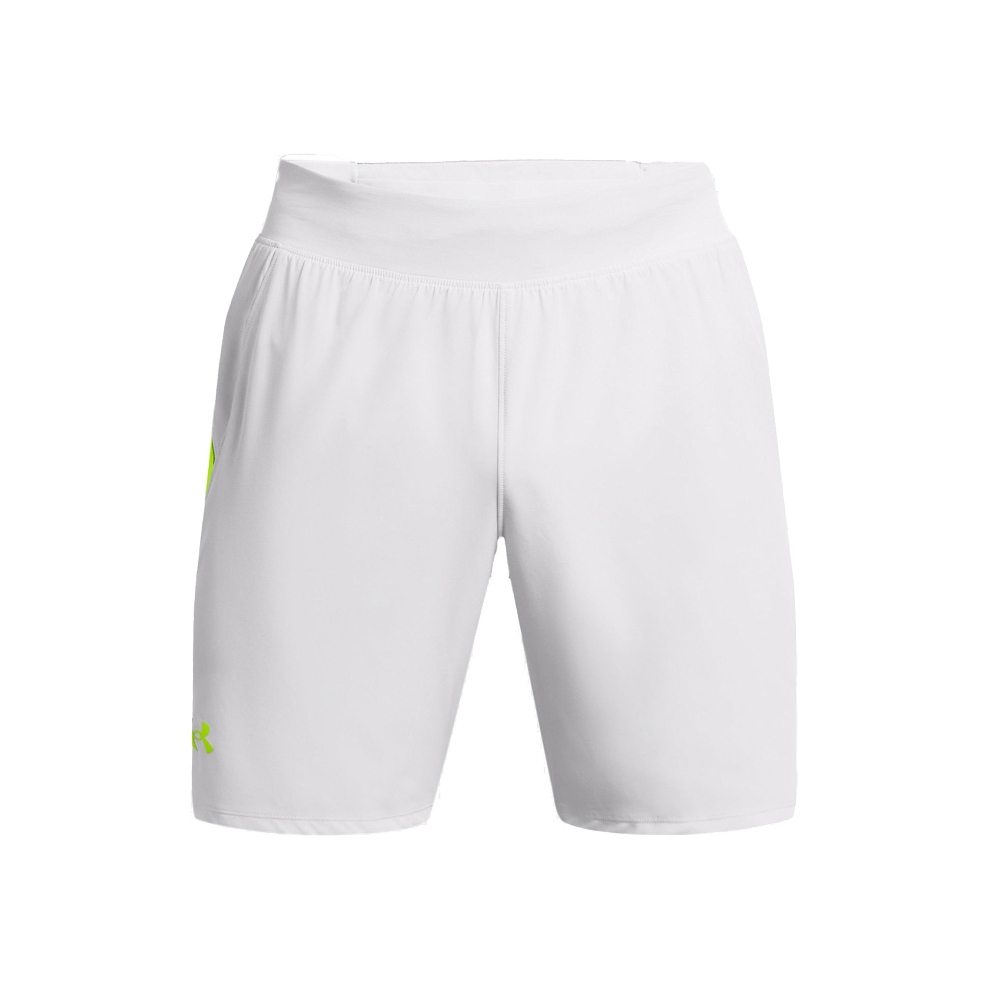 Under Armour Launch Elite 7in Szorty Mężczyźni - biały,