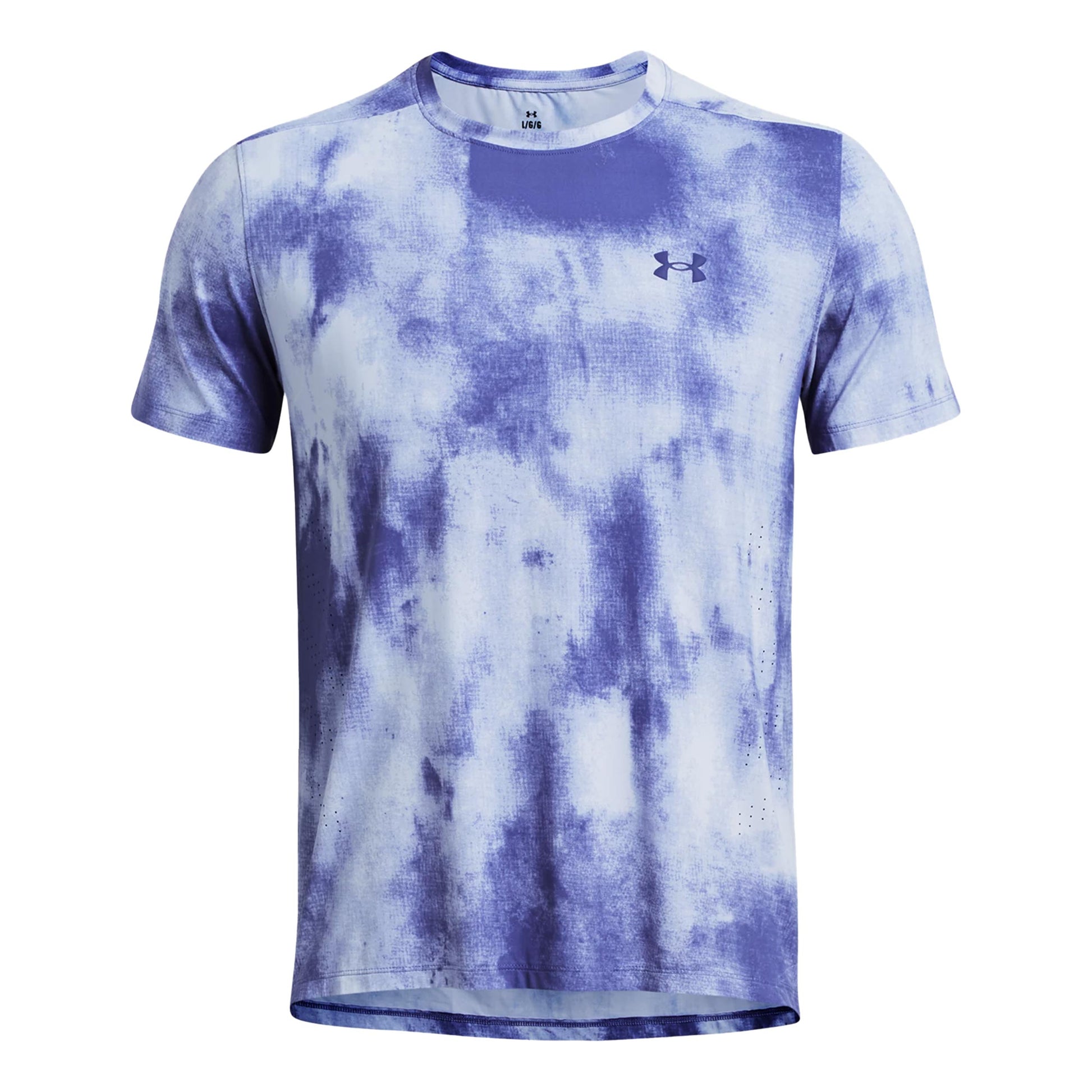 Under Armour Laser Wash Koszulka do biegania Mężczyźni - fioletowy,