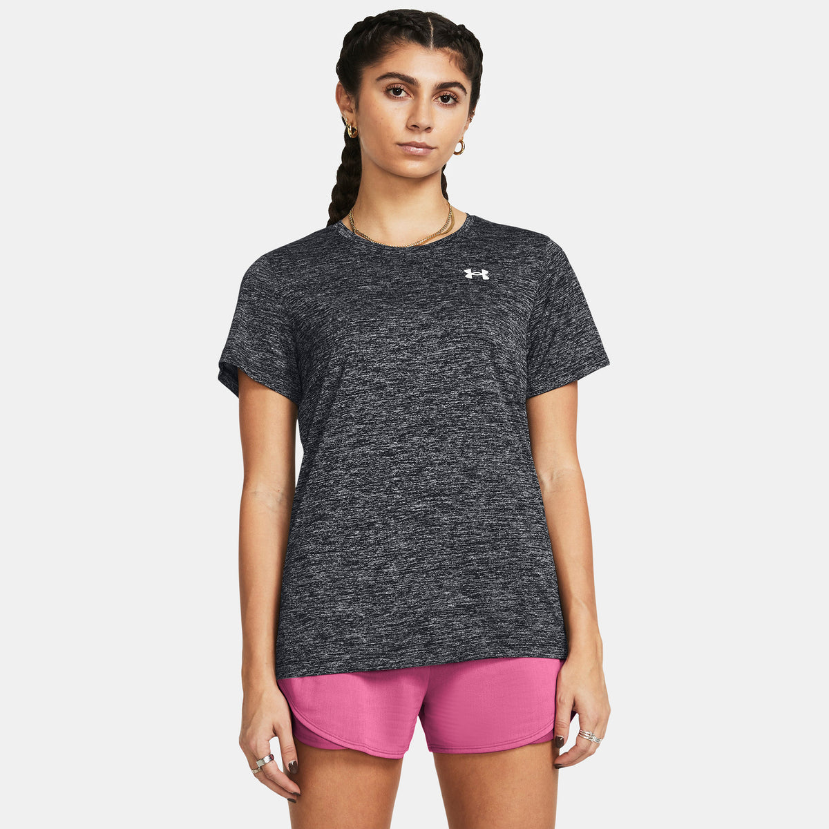 Under Armour Tech Twist Koszulka Kobiety-Czarny