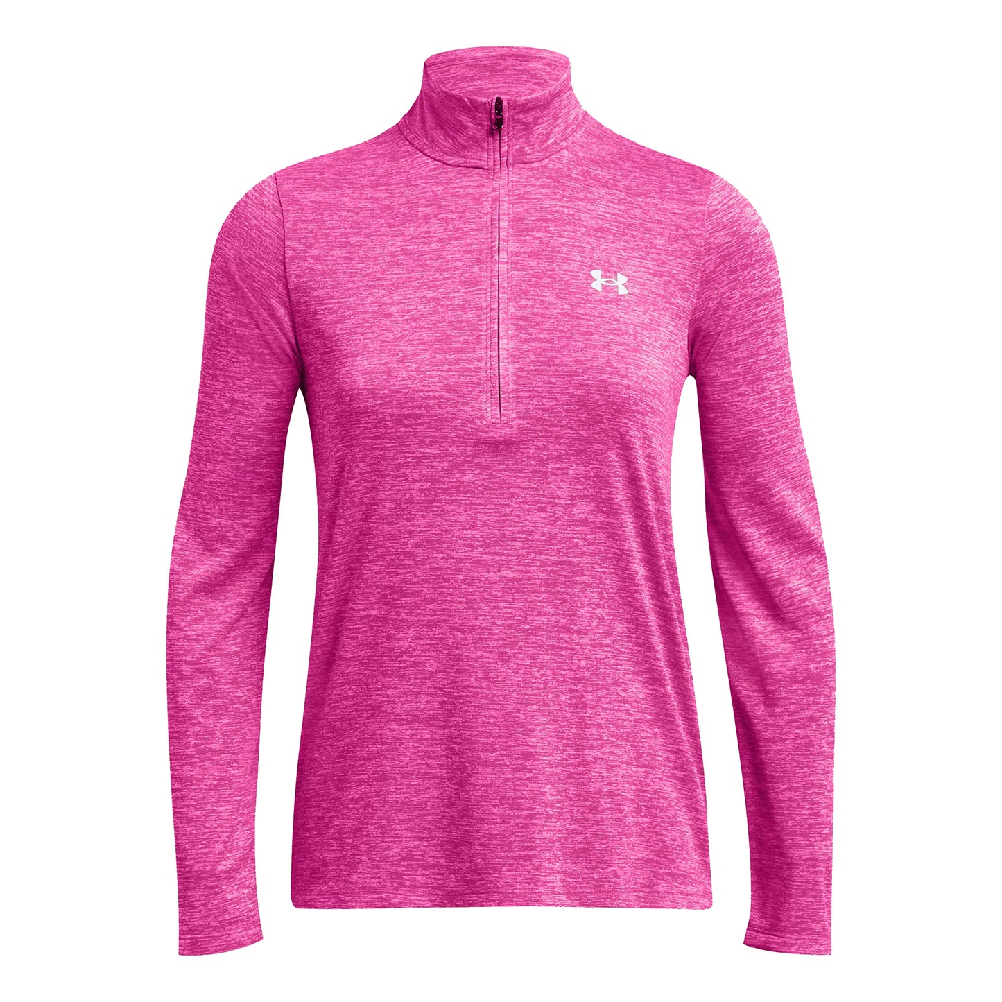 Under Armour Tech 1/2 Zip-Twist Długi Rękaw Kobiety - różowy,