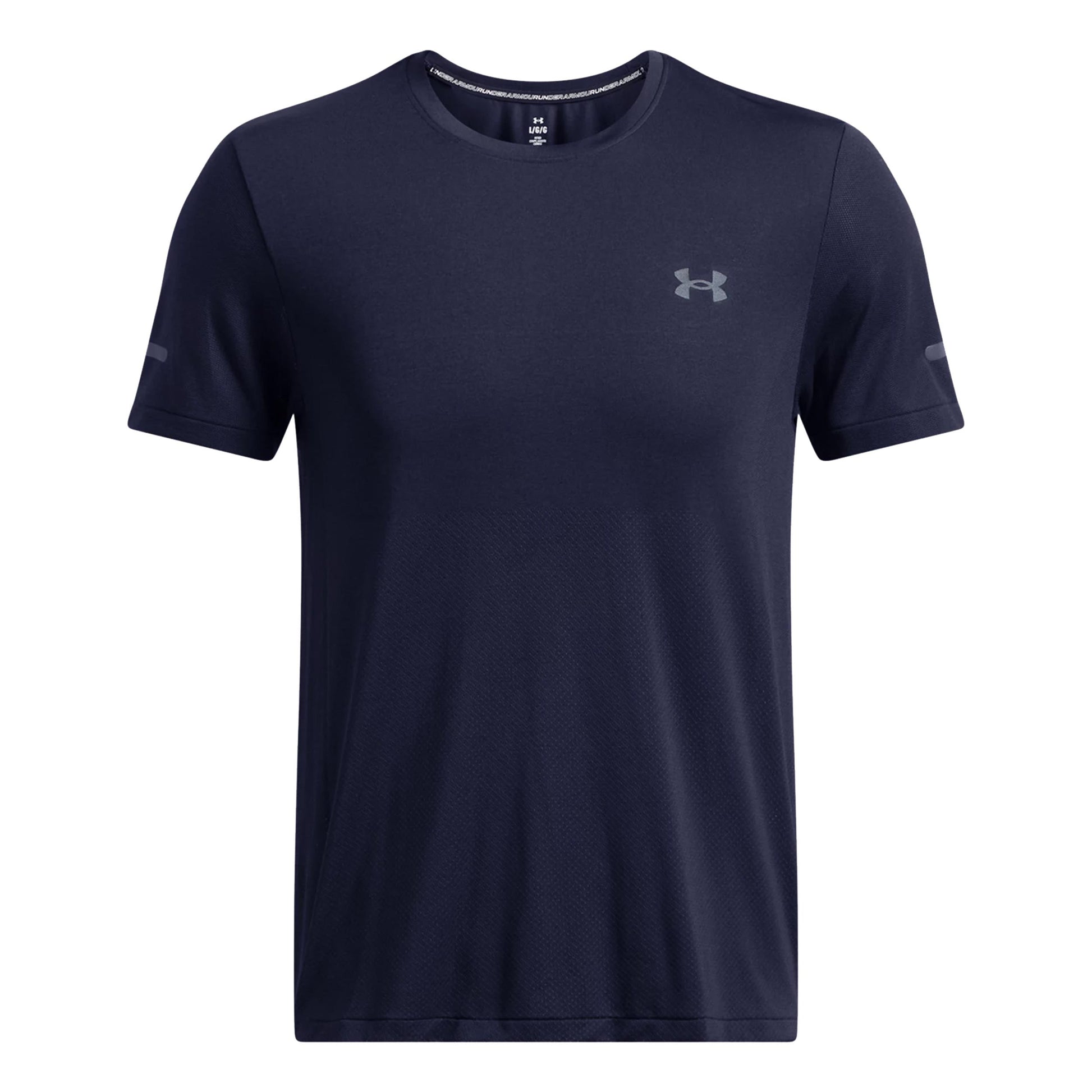 Under Armour Seamless Stride Koszulka do biegania Mężczyźni - ciemnoniebieski,