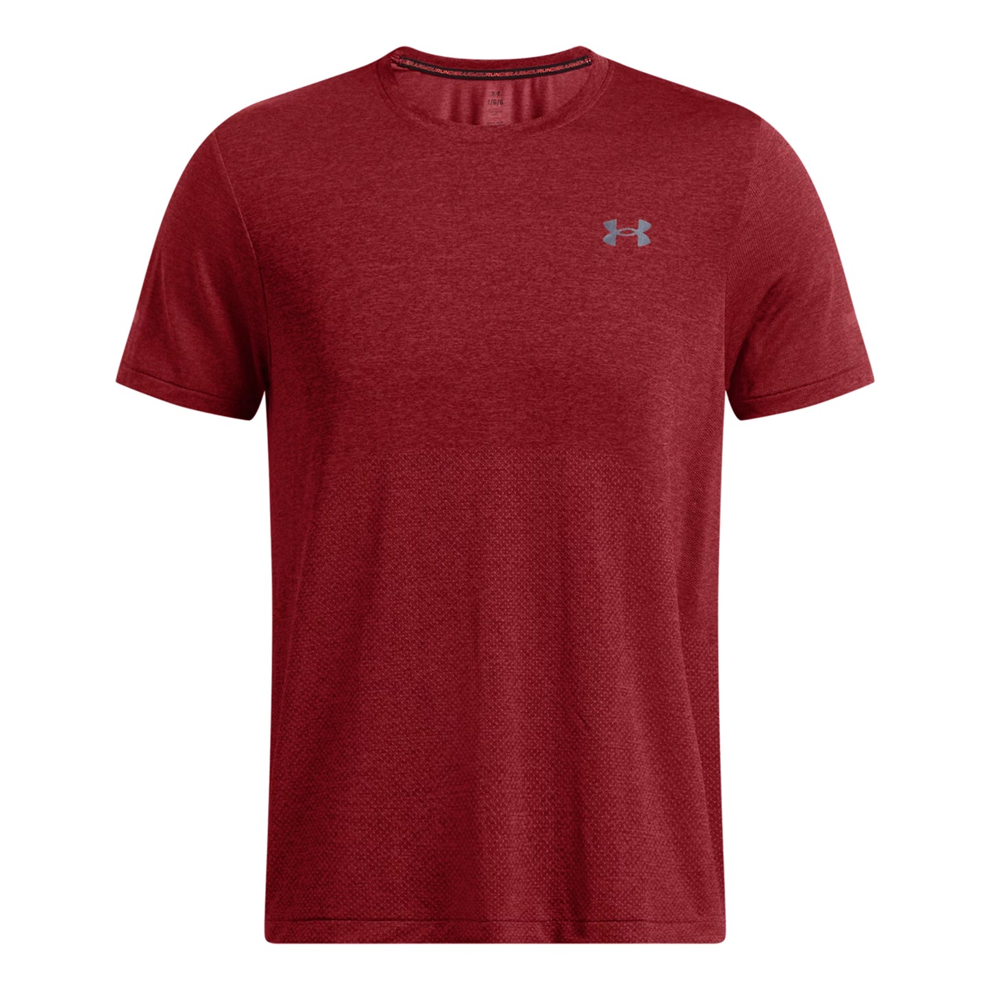 Under Armour Seamless Stride Koszulka do biegania Mężczyźni - czerwony,