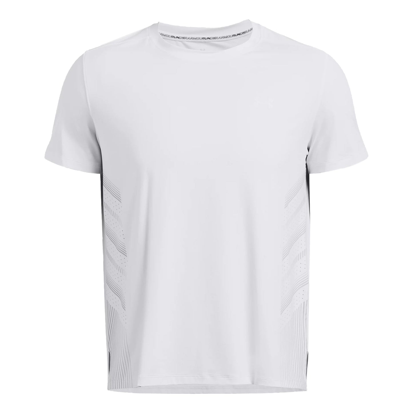 Under Armour Launch Elite Graphic Koszulka do biegania Mężczyźni - biały, szary
