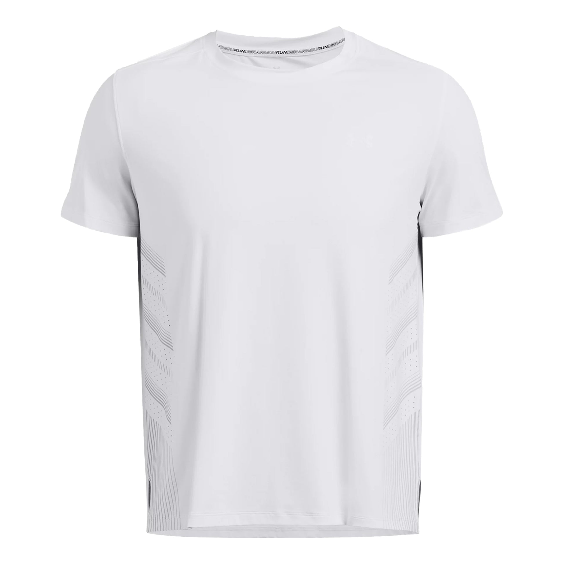 Under Armour Launch Elite Graphic Koszulka do biegania Mężczyźni - biały, szary