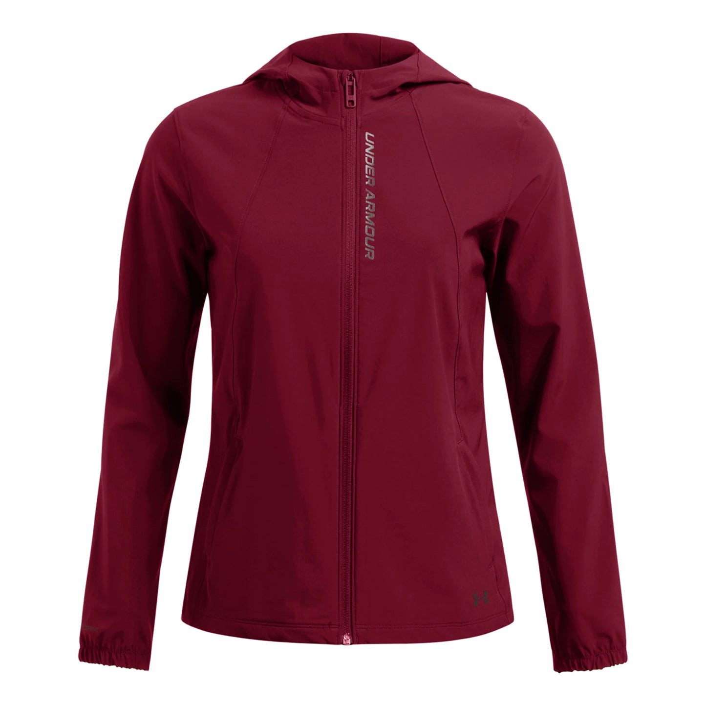 Under Armour Outrun The Storm Kurtka do biegania Kobiety - ciemnoczerwony,