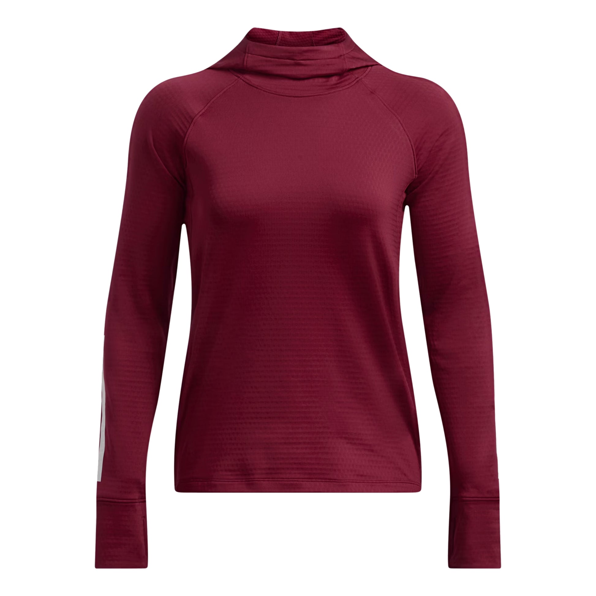 Under Armour Launch Elite Coldweather Balaclava Bluza Kobiety - ciemnoczerwony,