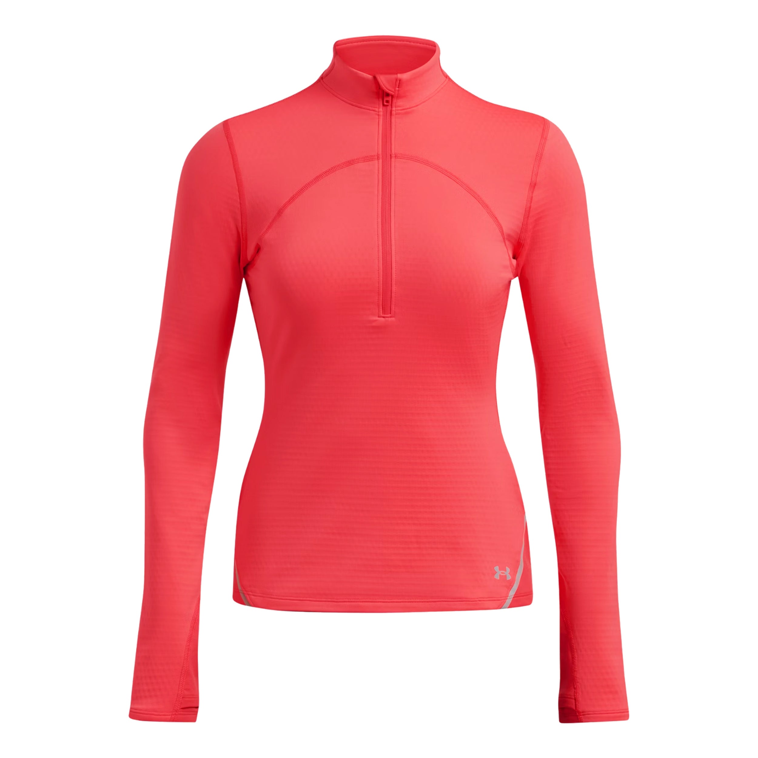 Under Armour Vanish Coldweather 1/2 Zip Długi Rękaw Kobiety - czerwony,