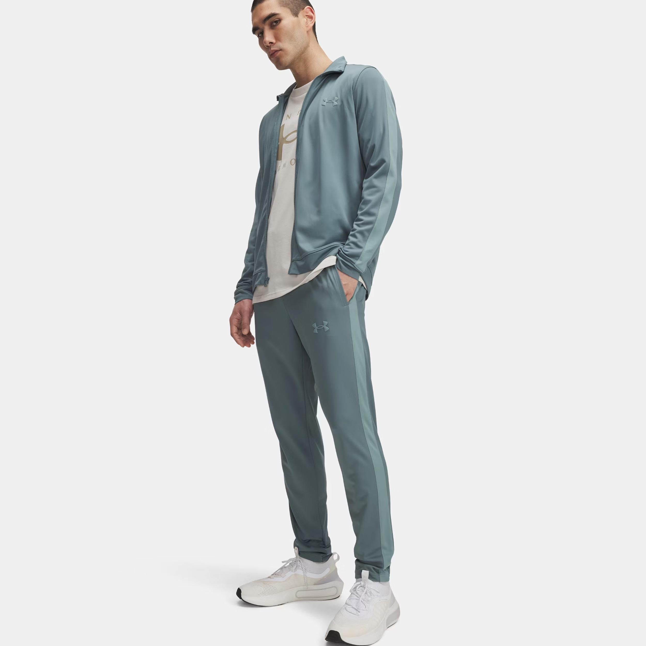 Under Armour Rival Knit Dres Mężczyźni-Oliwka