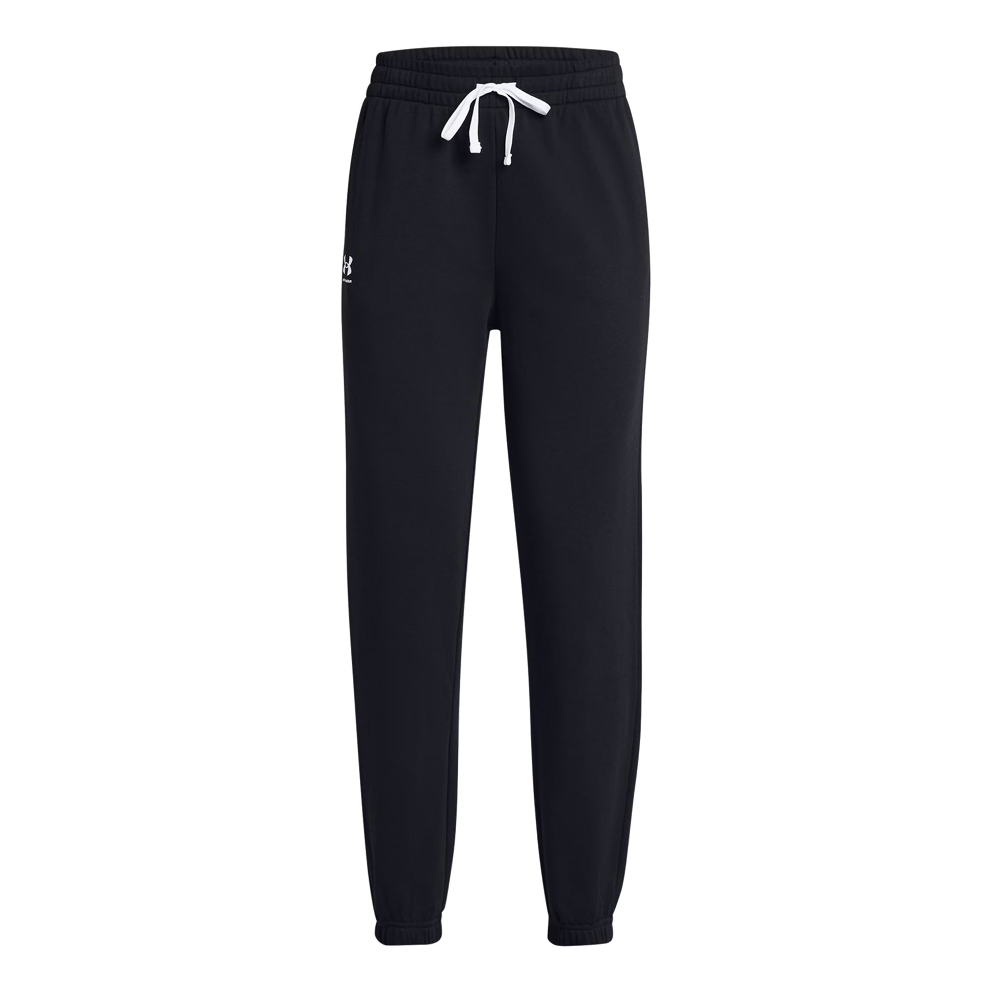 Under Armour Rival Terry Spodnie Dresowe Kobiety-Czarny,Biały