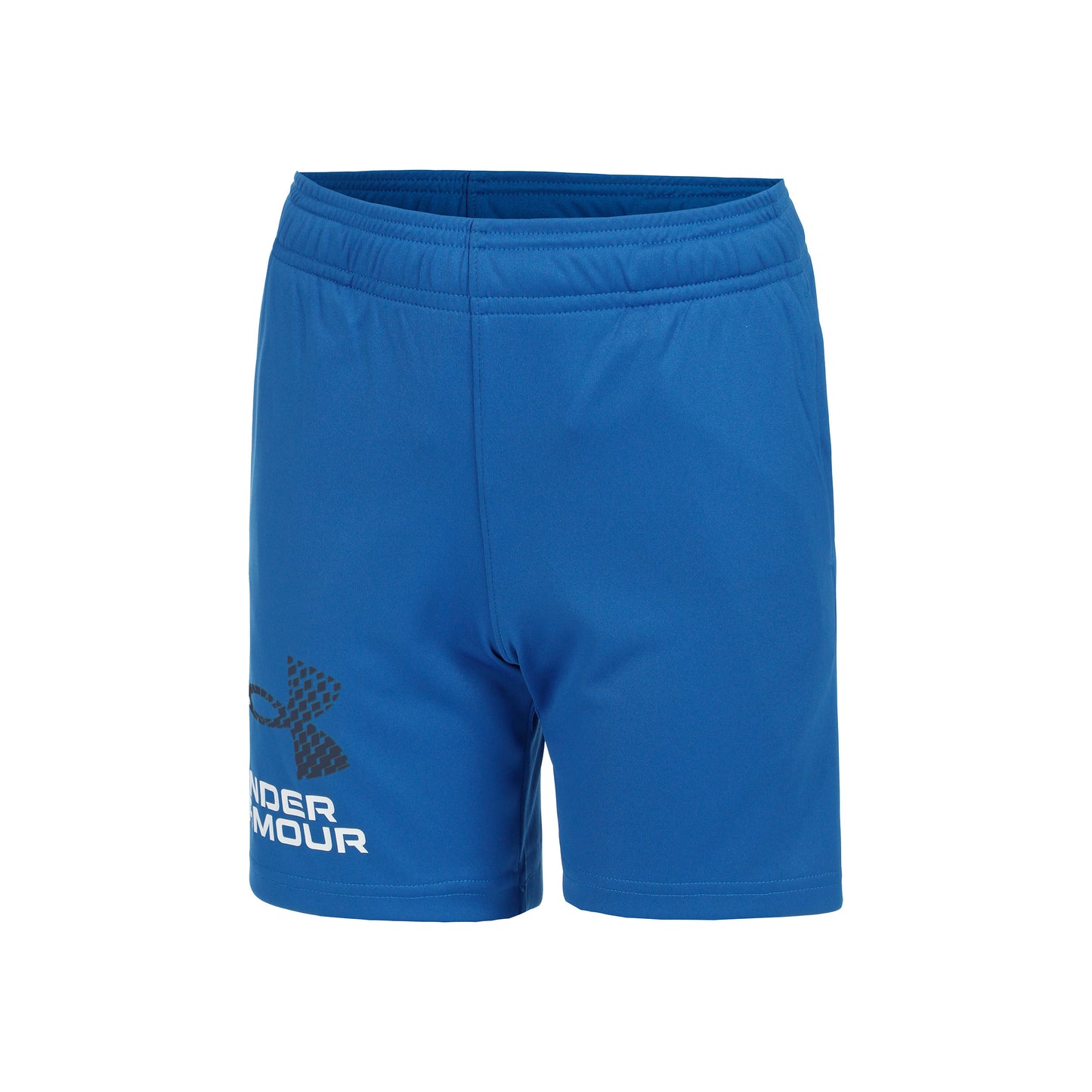 Under Armour Tech Logo Szorty Chłopcy-Niebieski