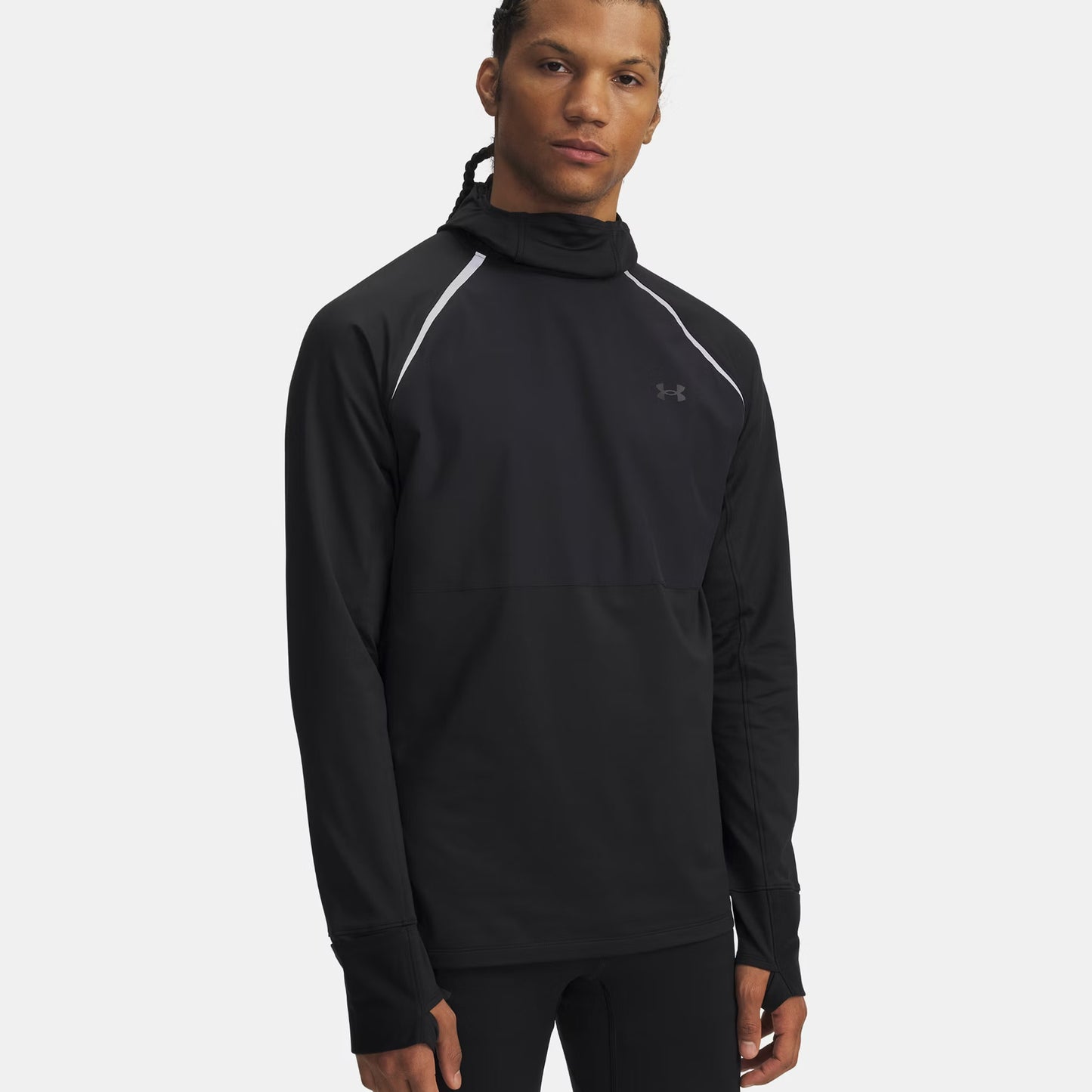 Under Armour Velociti Pro ColdWeather Balaclava Koszulka do biegania Mężczyźni-czarny