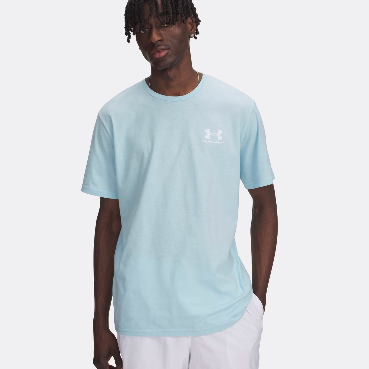 Under Armour Sportstyle Left Chef Koszulka Mężczyźni - mięta,