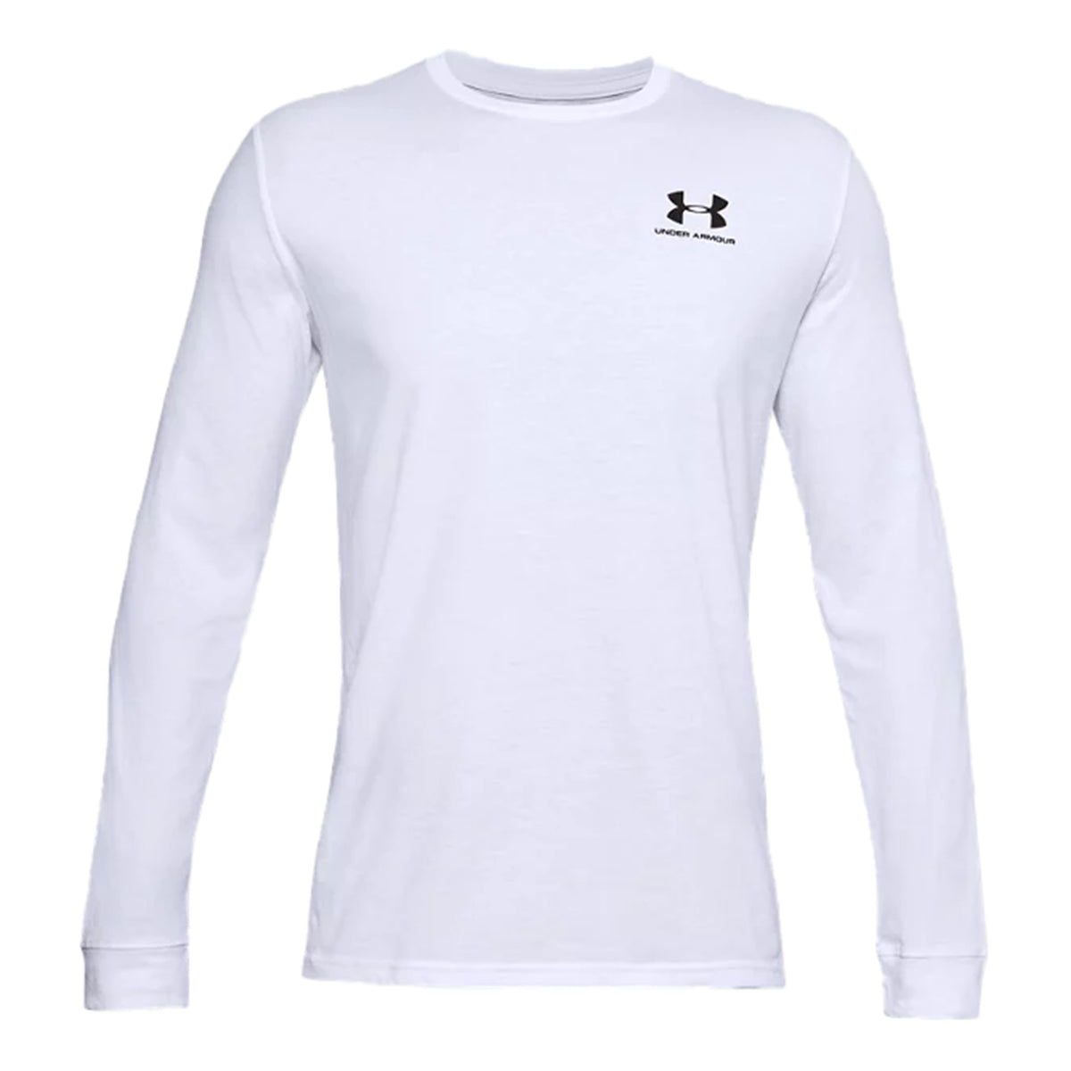 Under Armour Sportstyle Długi Rękaw Mężczyźni-Biały
