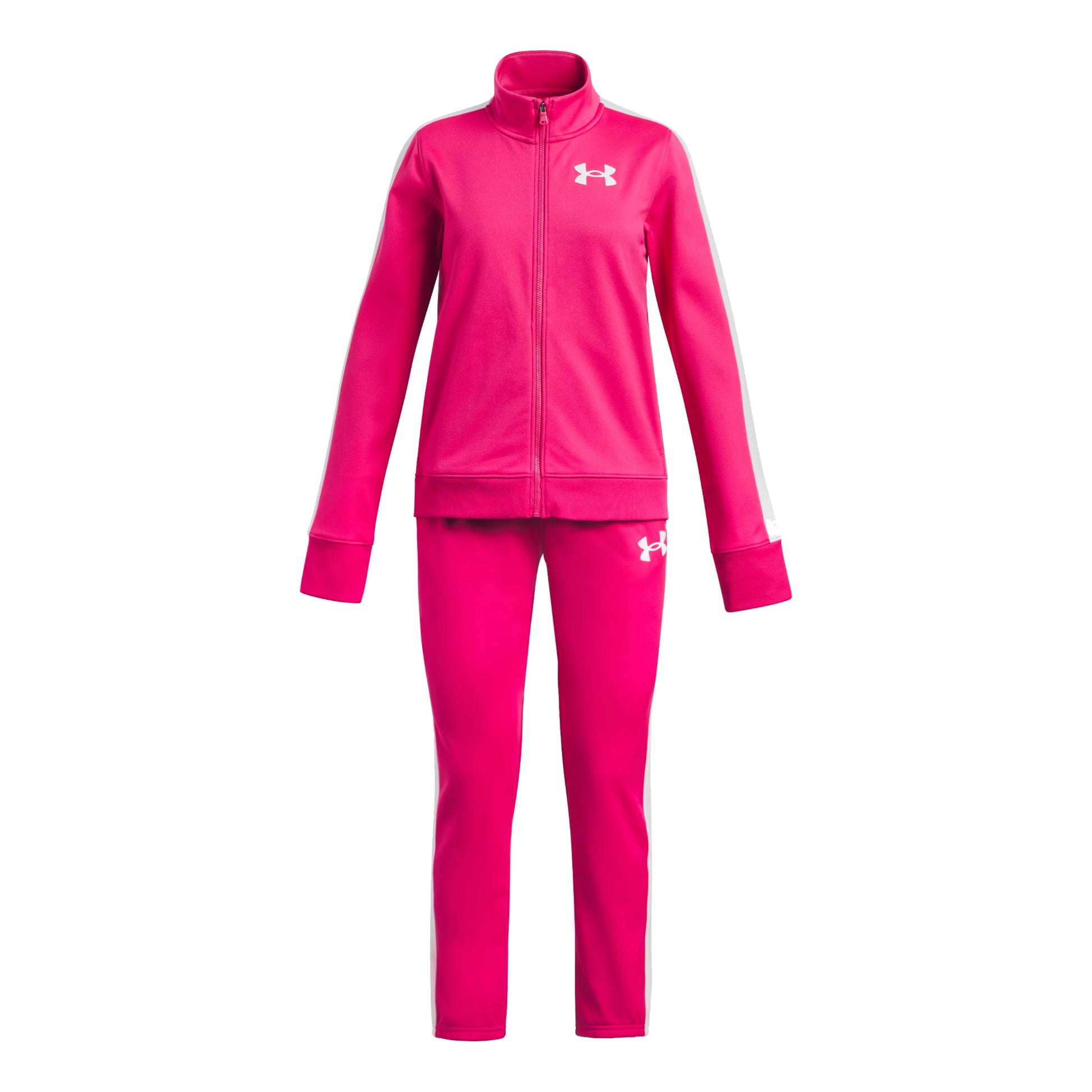Under Armour Knit Track Dres Dziewczynki-Fioletowy