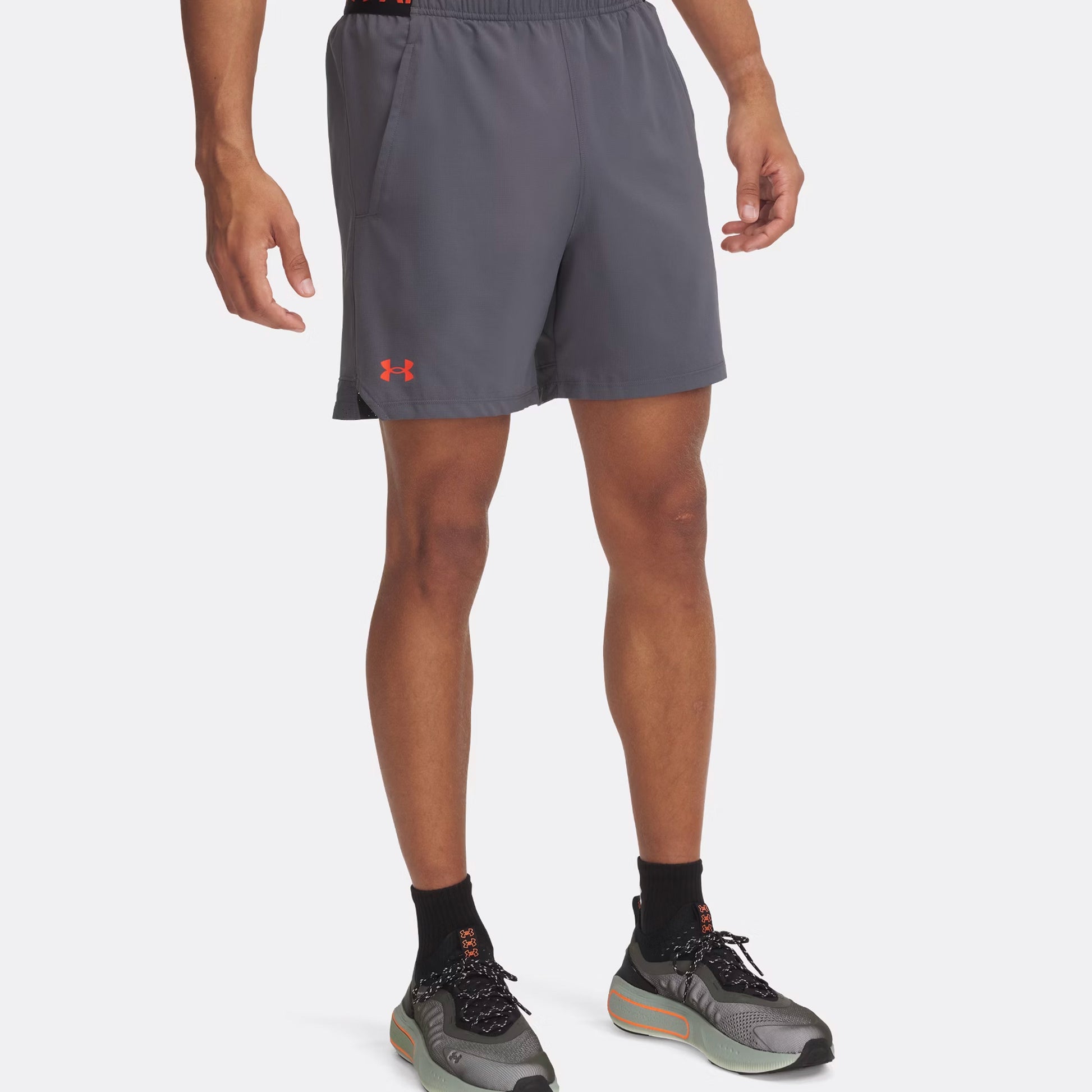 Under Armour Vansih Woven 6in Szorty Mężczyźni - szary,