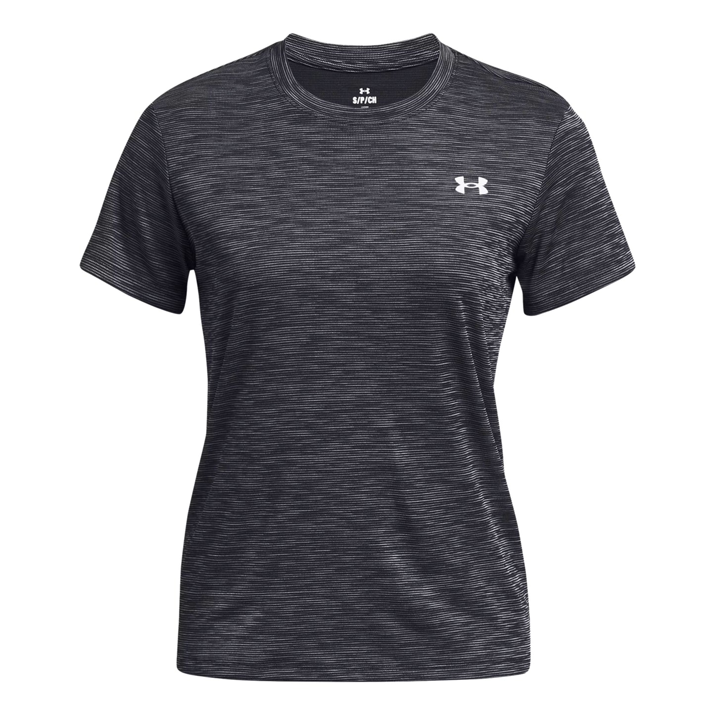 Under Armour Tech Textured Koszulka Kobiety-Czarny