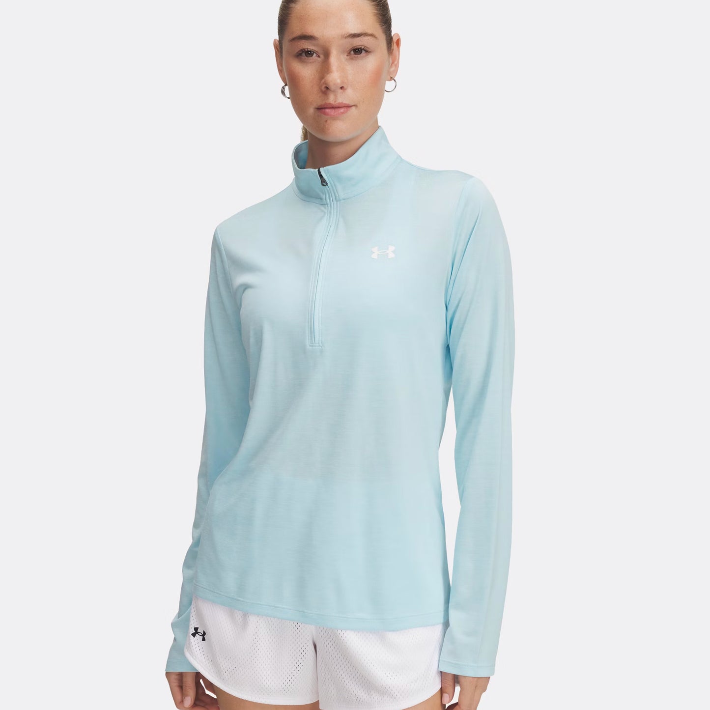 Under Armour Tech Half-Zip Długi Rękaw Kobiety-Mięta