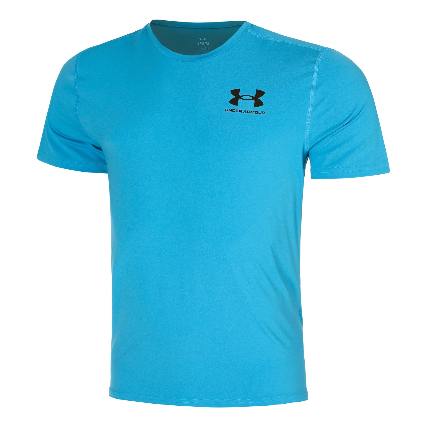 Under Armour Heatgear Fitted Koszulka Mężczyźni - niebieski,