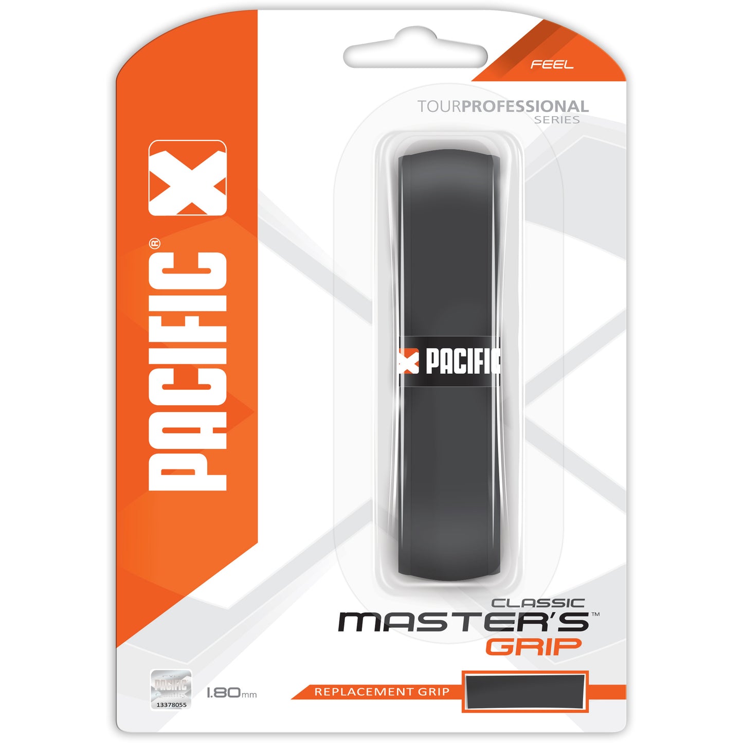 Pacific Masters Grip Classic Opakowanie 1 Szt.-Czarny