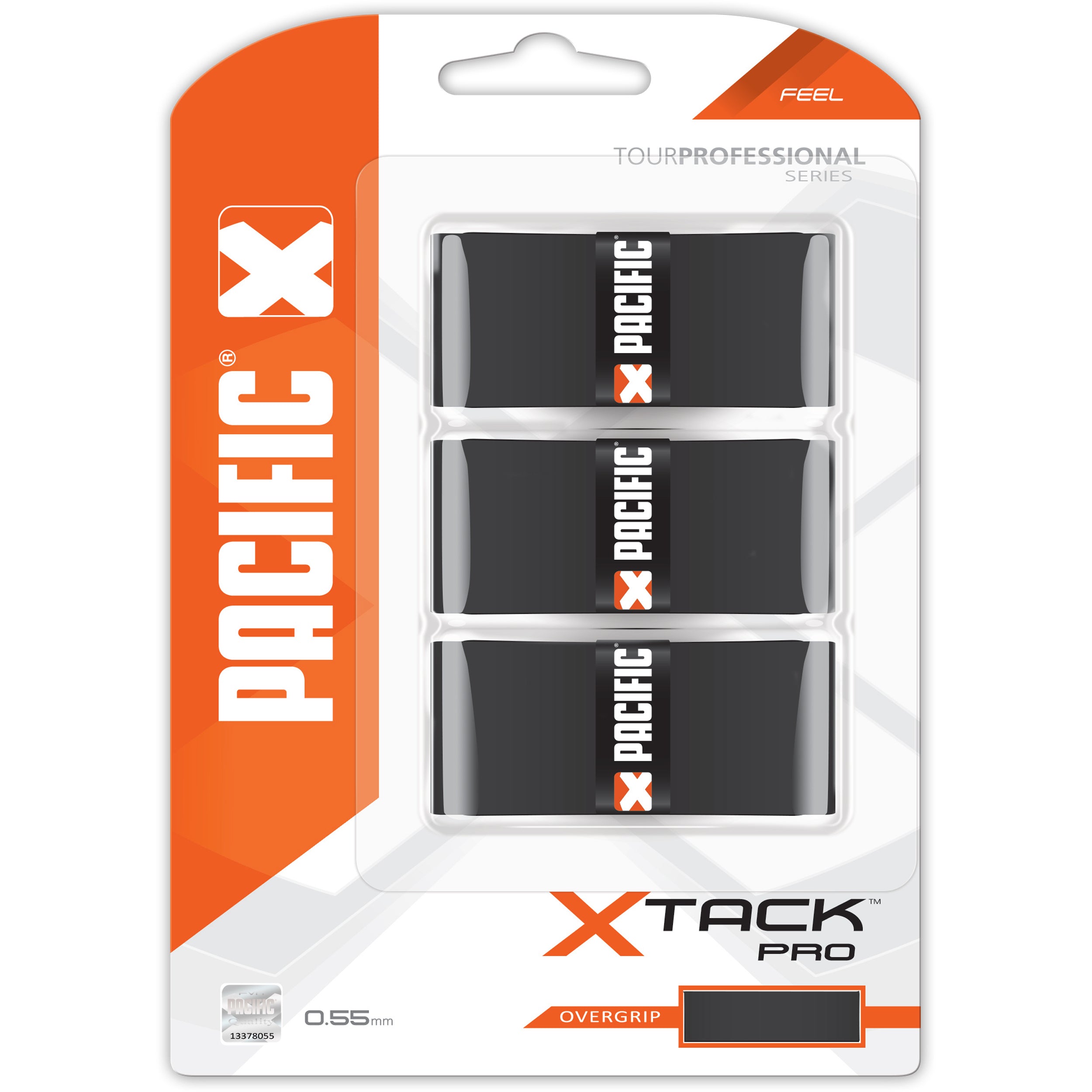 Pacific X Tack PRO Opakowanie 3 Szt.-Czarny