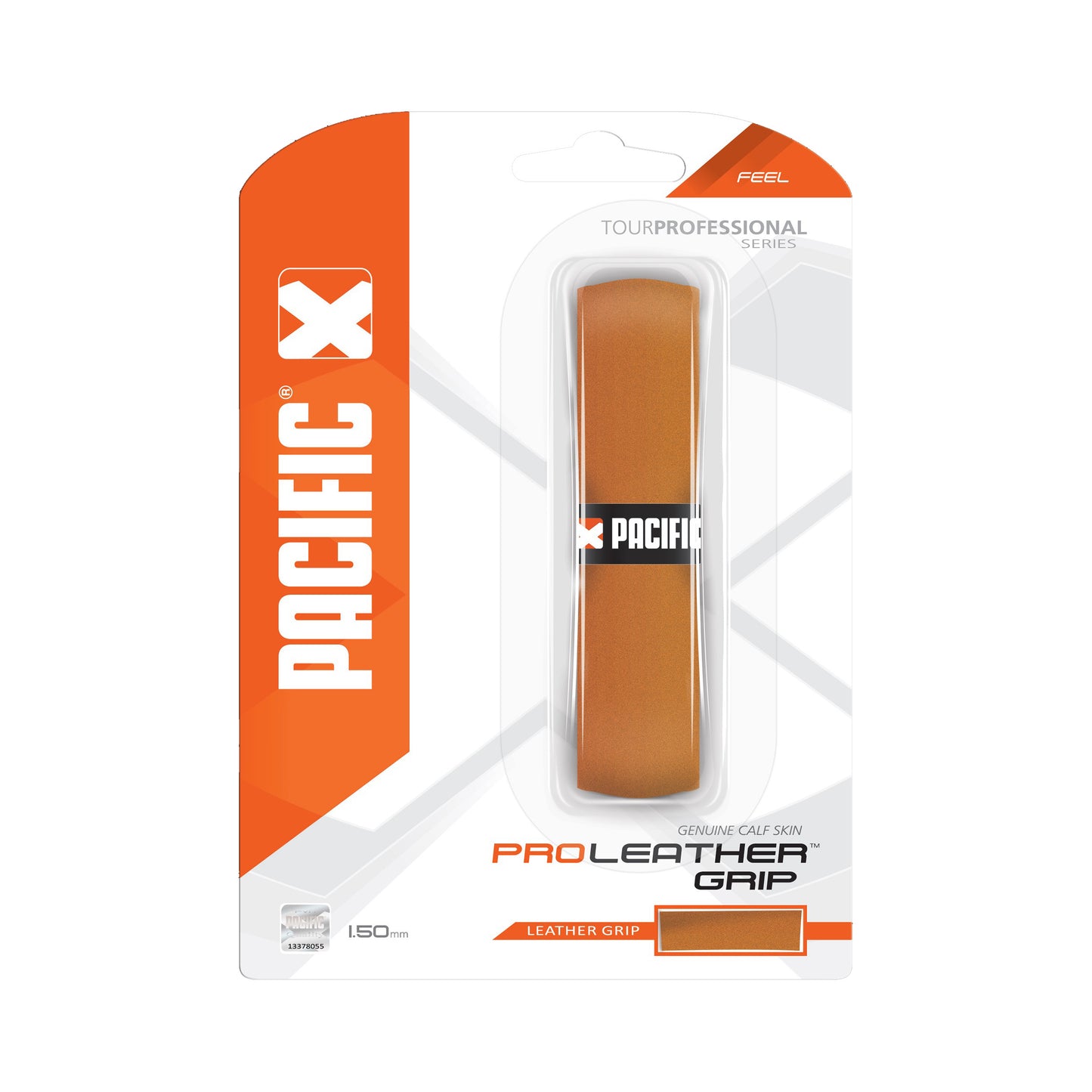 Pacific Pro Leather Grip-Brąz