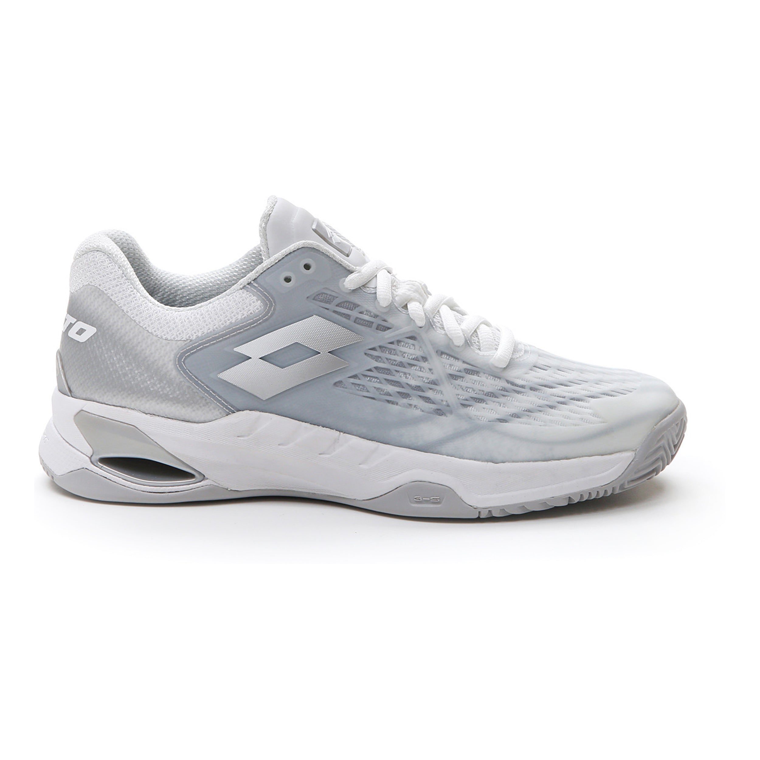 Lotto Mirage 100 Clay buty do tenisa ziemnego Kobiety - biały, szary
