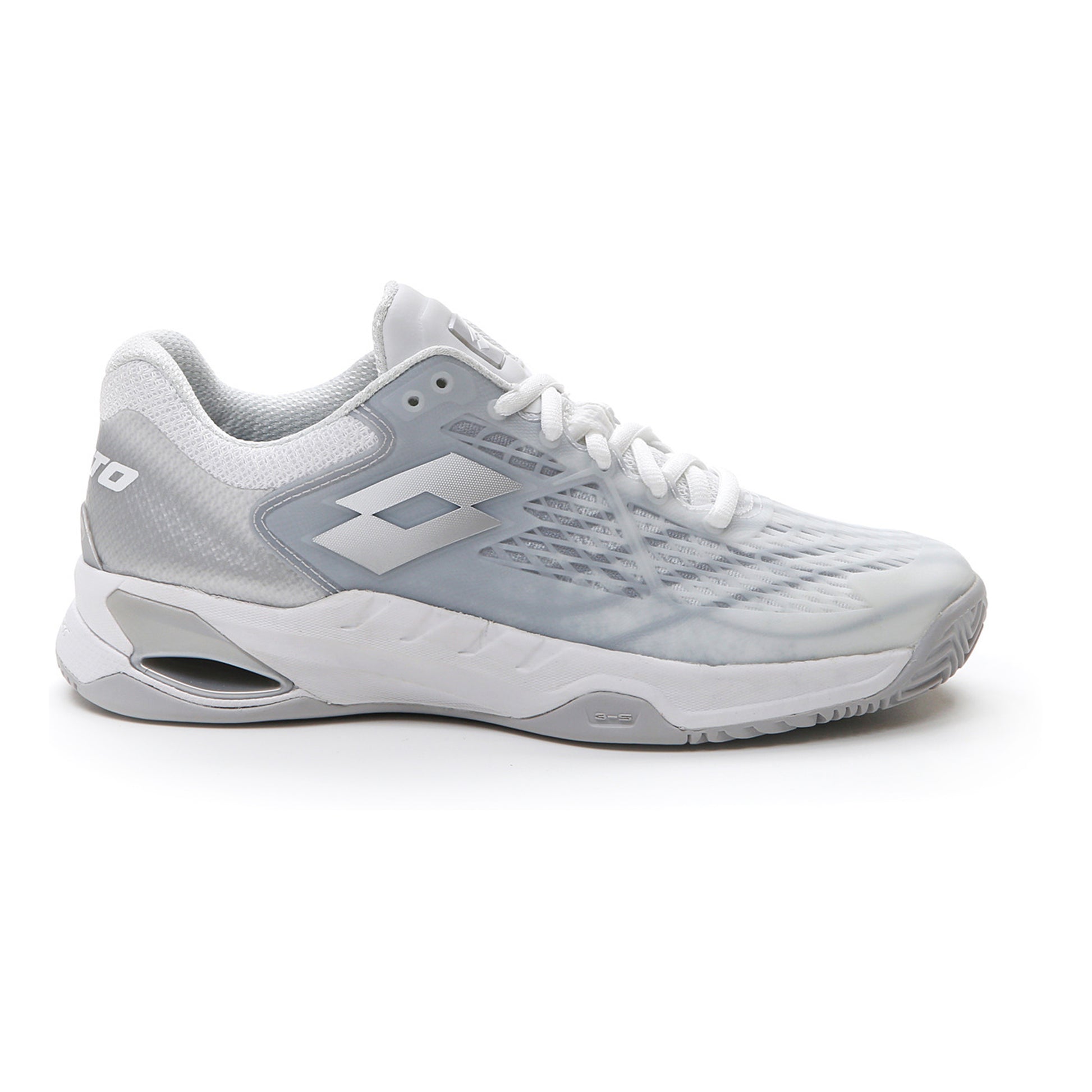 Lotto Mirage 100 Clay buty do tenisa ziemnego Kobiety - biały, szary