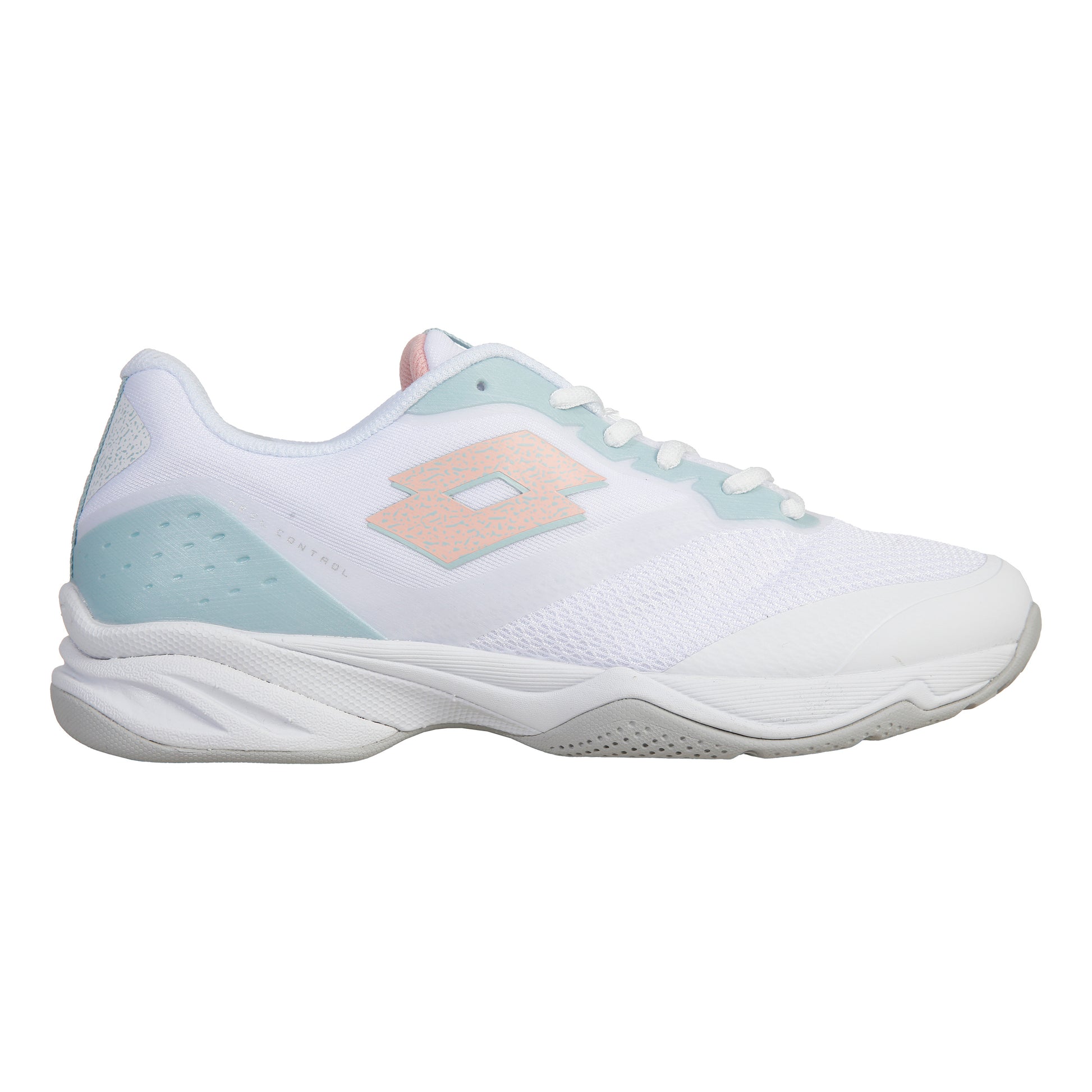Lotto Mirage 400 Alr buty do tenisa allcourt Kobiety - biały, mięta