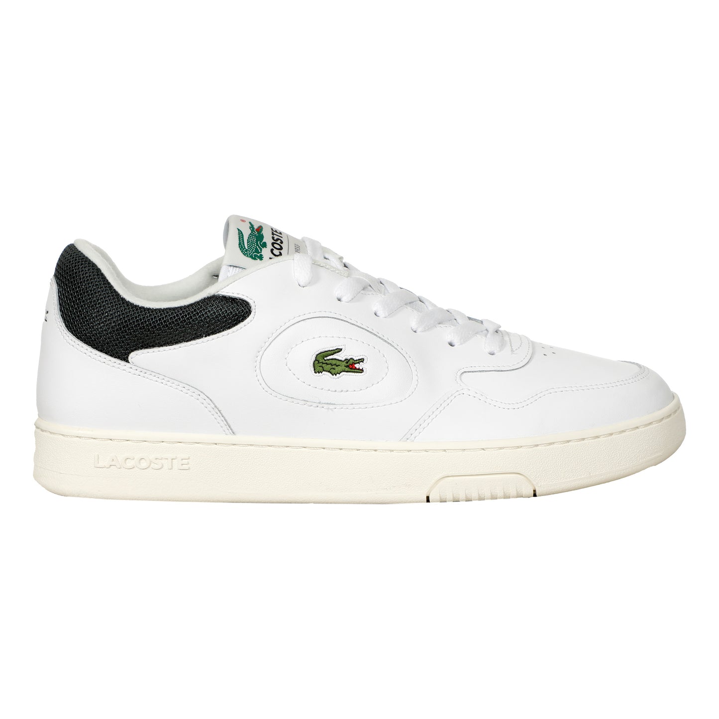 Lacoste Lineset Sneakersy Mężczyźni - biały, ciemnozielony