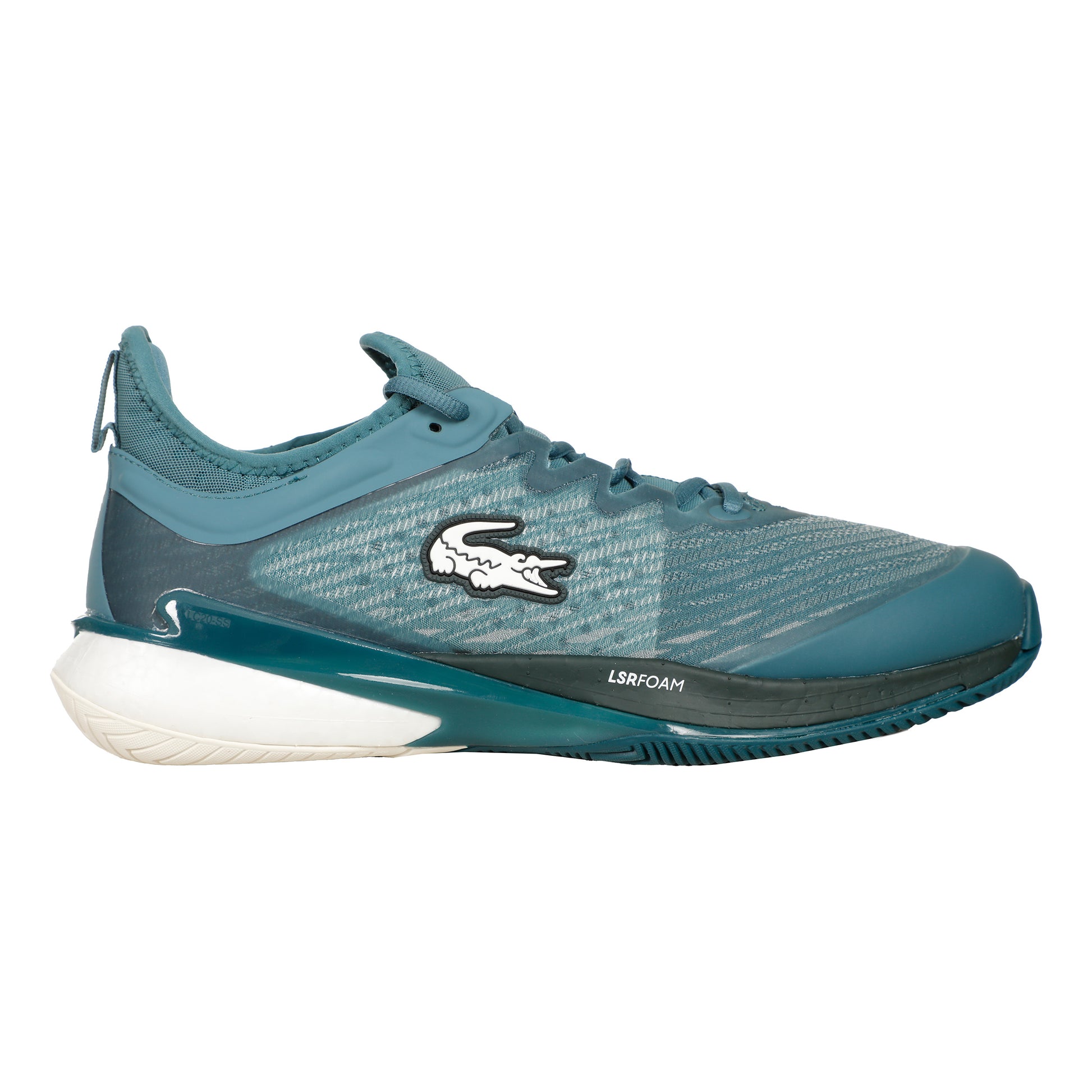 Lacoste AG-LT Lite AC buty do tenisa allcourt Mężczyźni - ciemnozielony, biały