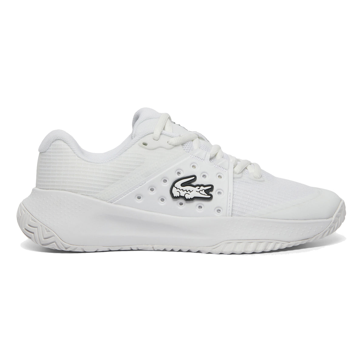 Lacoste Power Serve Buty Do Tenisa Allcourt Kobiety-Biały