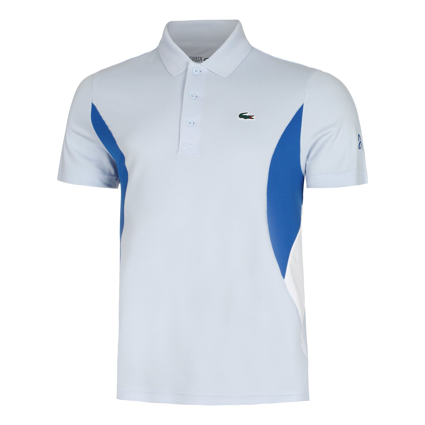 Lacoste Polo Mężczyźni - jasnoniebieski, wielokolorowy