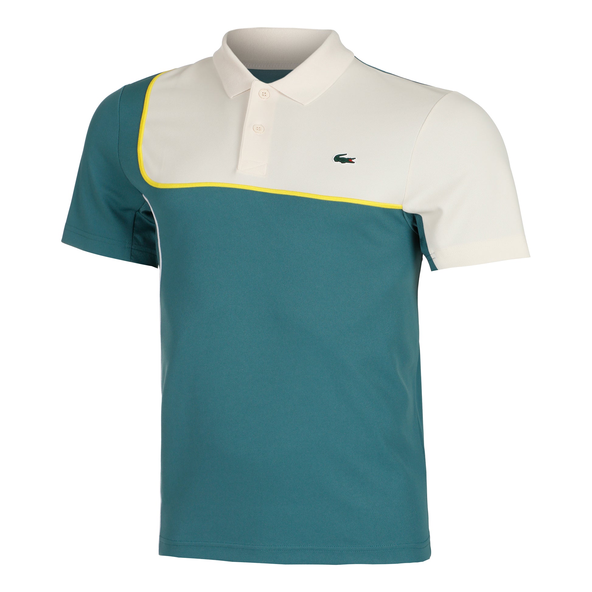 Lacoste Polo Mężczyźni - petrol, biały