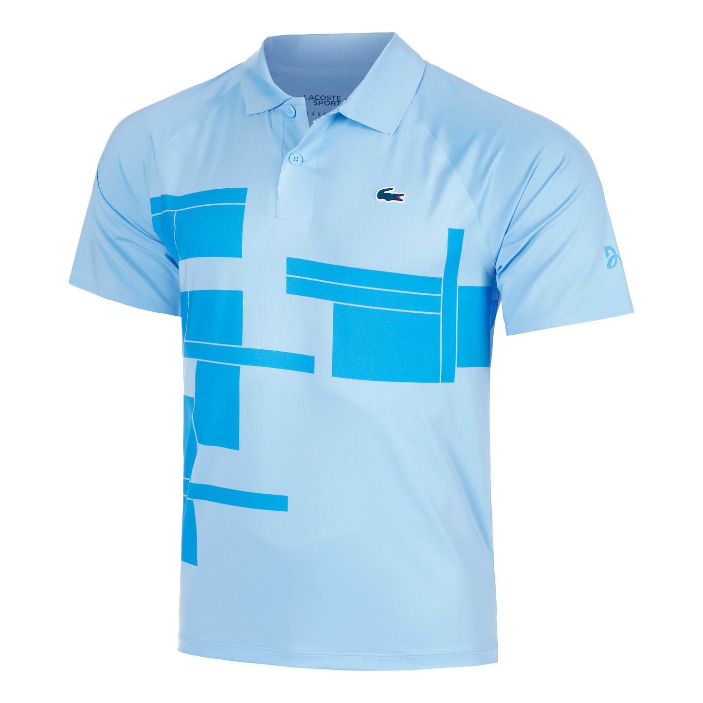 Lacoste Djokovic Polo Mężczyźni-Jasnoniebieski
