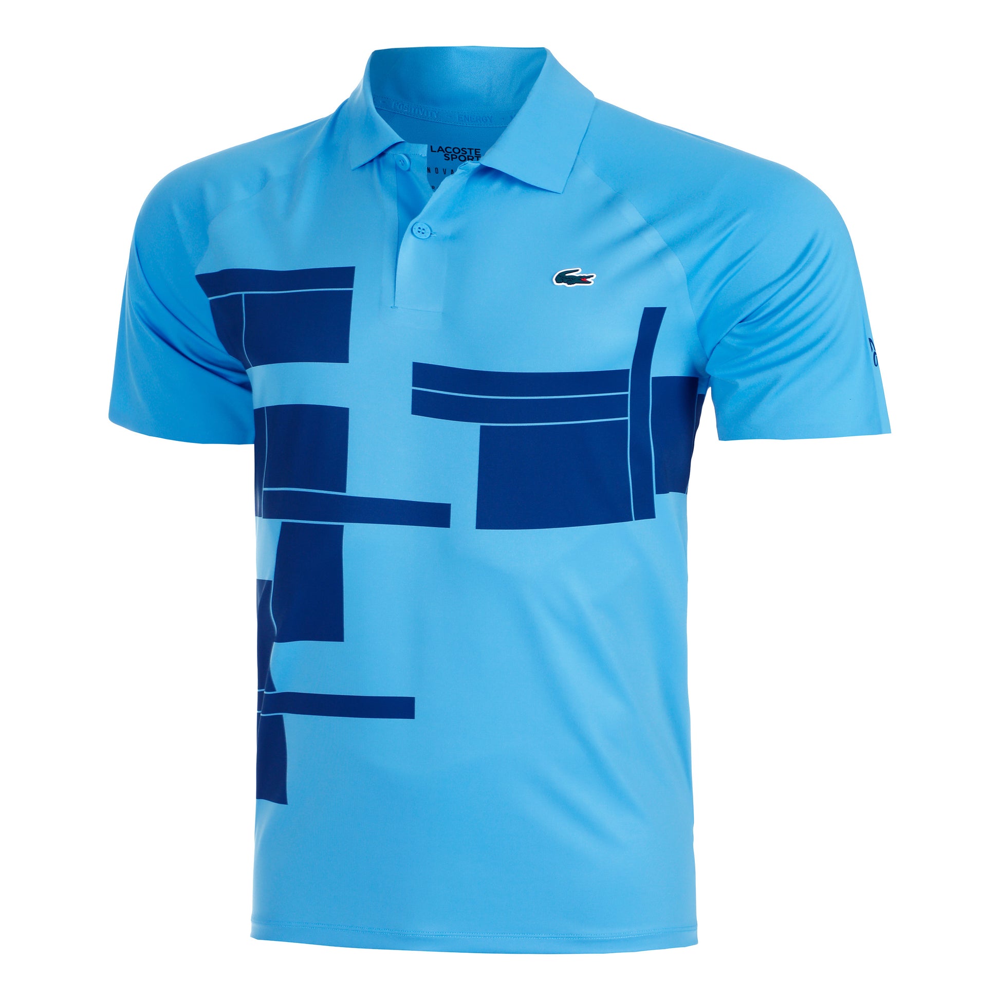 Lacoste Djokovic Polo Mężczyźni-Niebieski