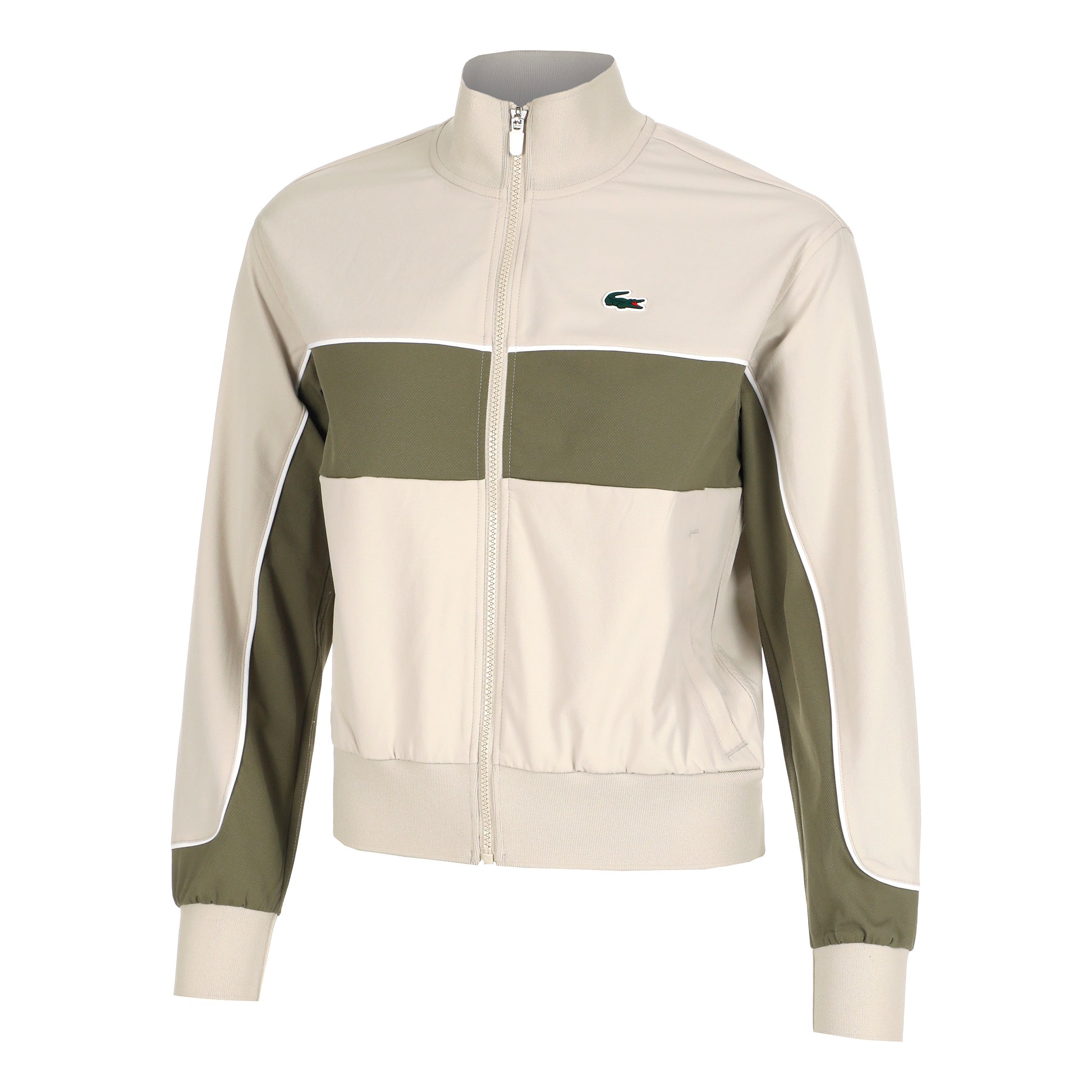 Lacoste Kurtka treningowa Kobiety - beż, oliwka
