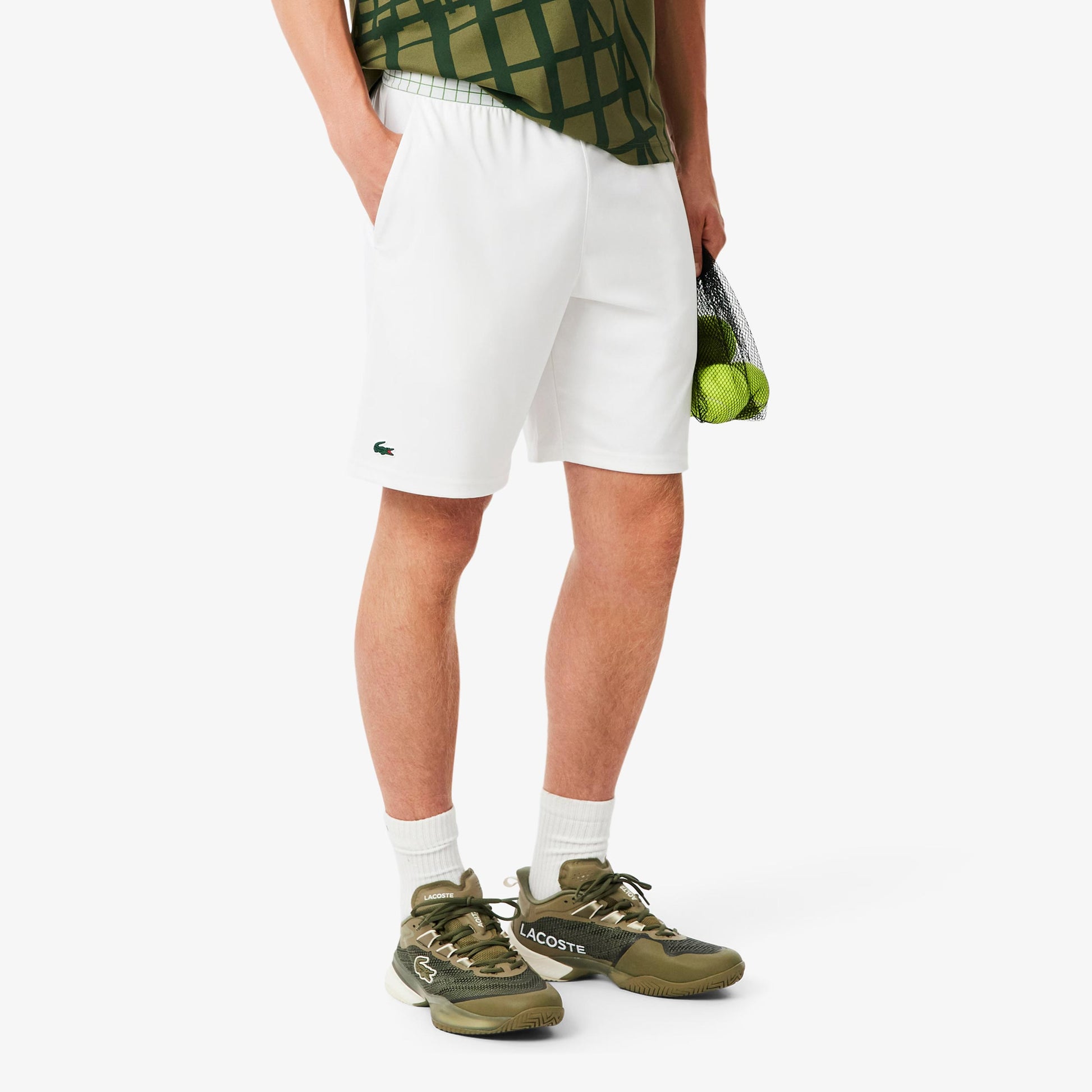 Lacoste Szorty Mężczyźni-biały