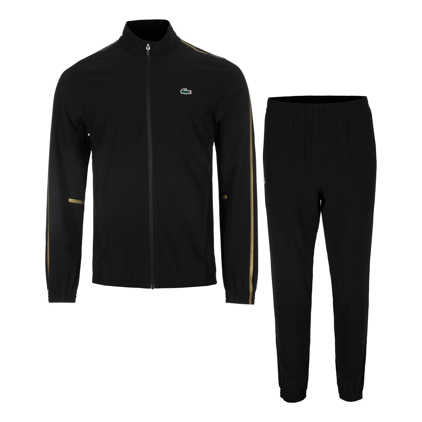 Lacoste Novak Djokovic Dres Mężczyźni-Czarny,Żółty
