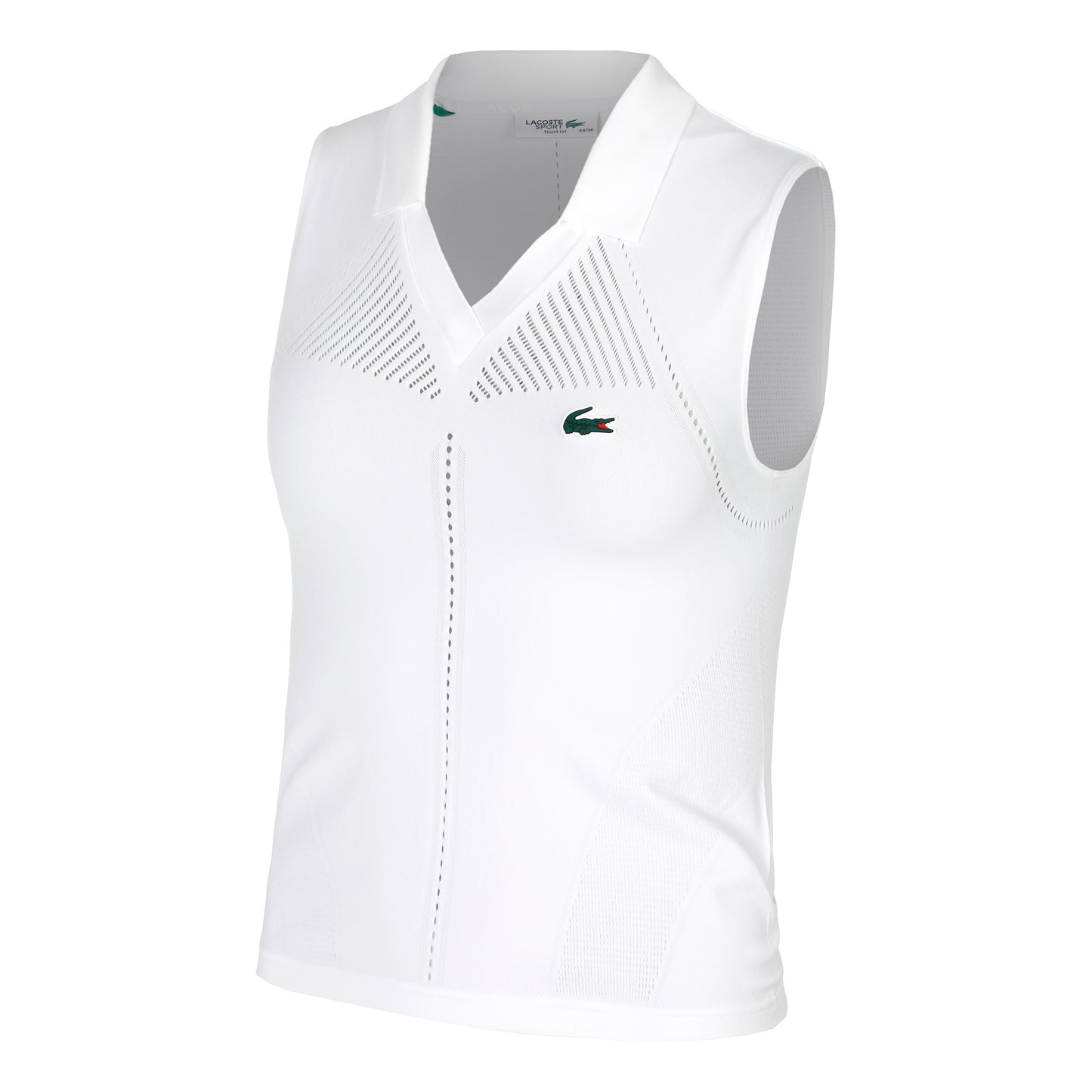 Lacoste Polo Kobiety - biały,