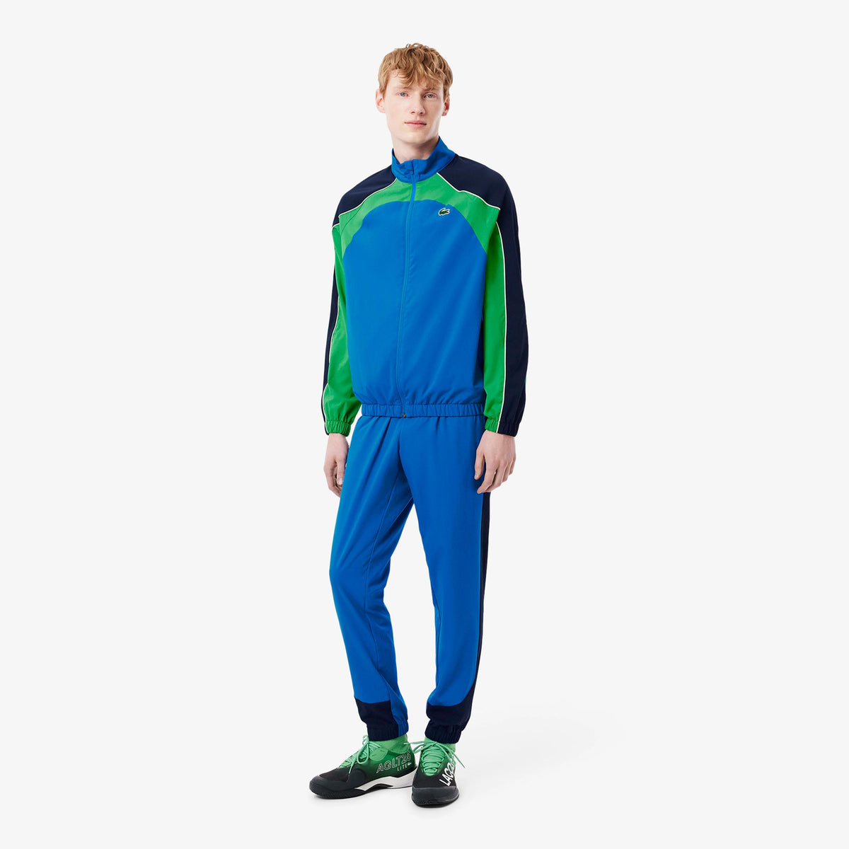 Lacoste Dres Mężczyźni-Niebieski,Wielokolorowy