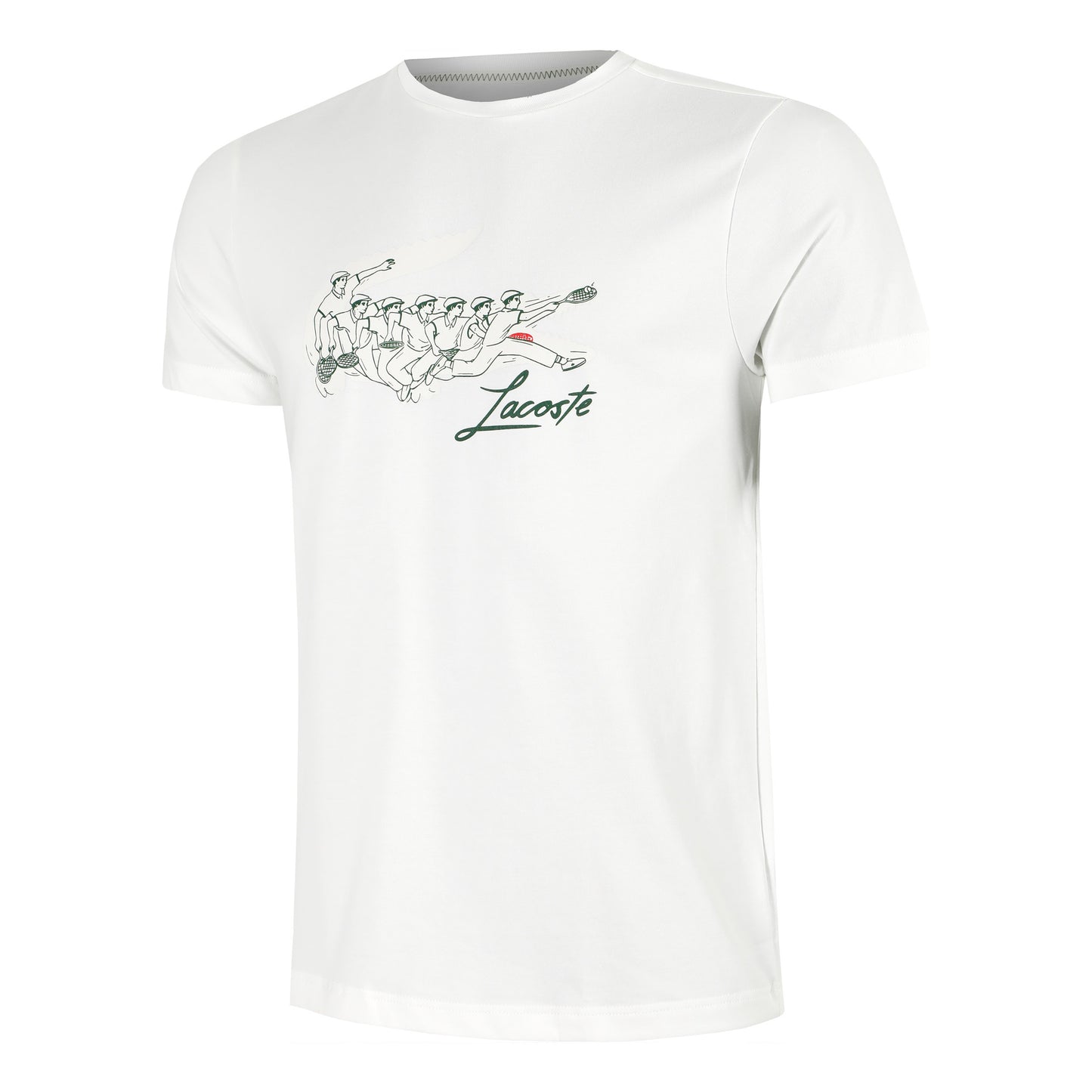 Lacoste Koszulka Mężczyźni-Krem