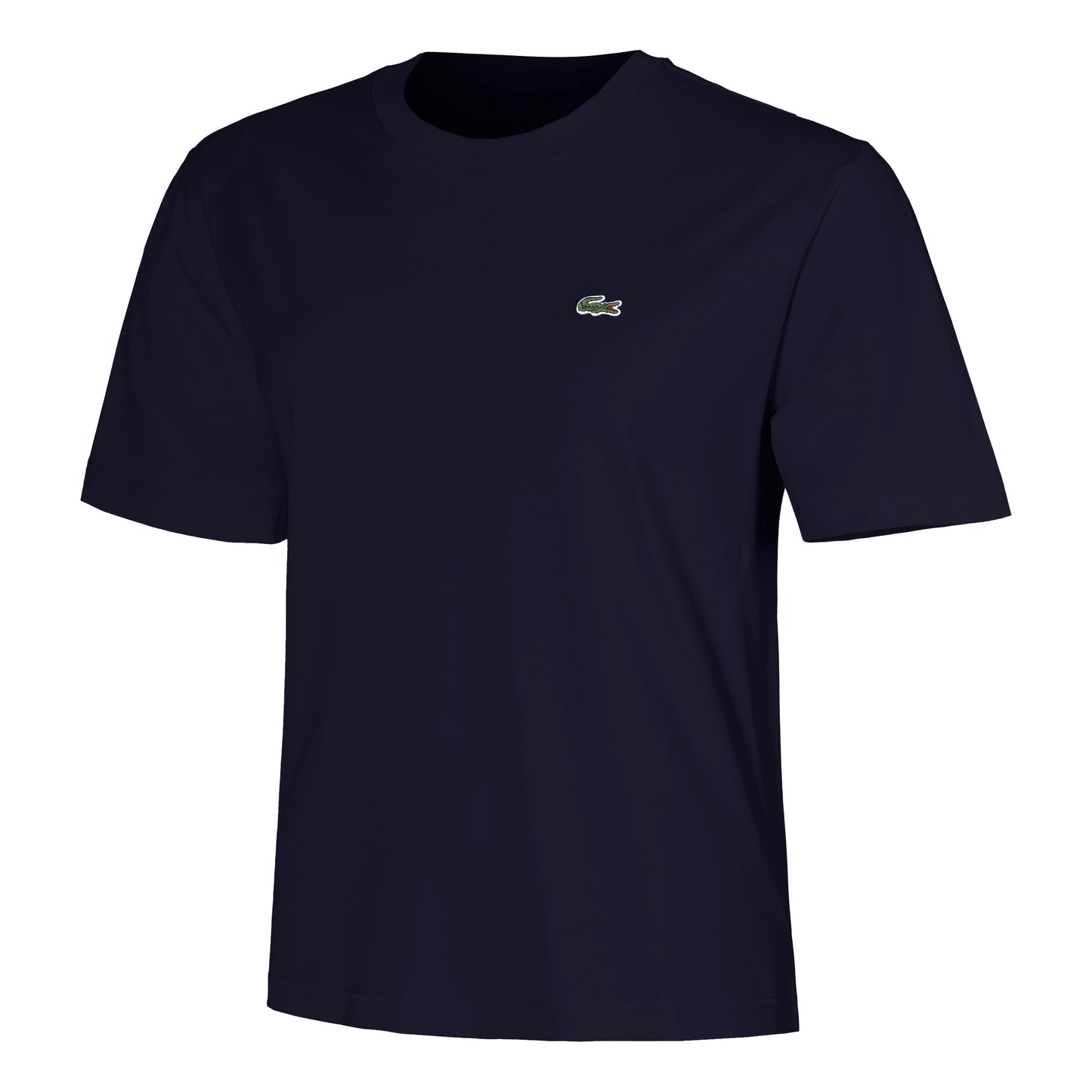 Lacoste Relaxed Fit Plain Soft Koszulka Kobiety-Ciemnoniebieski