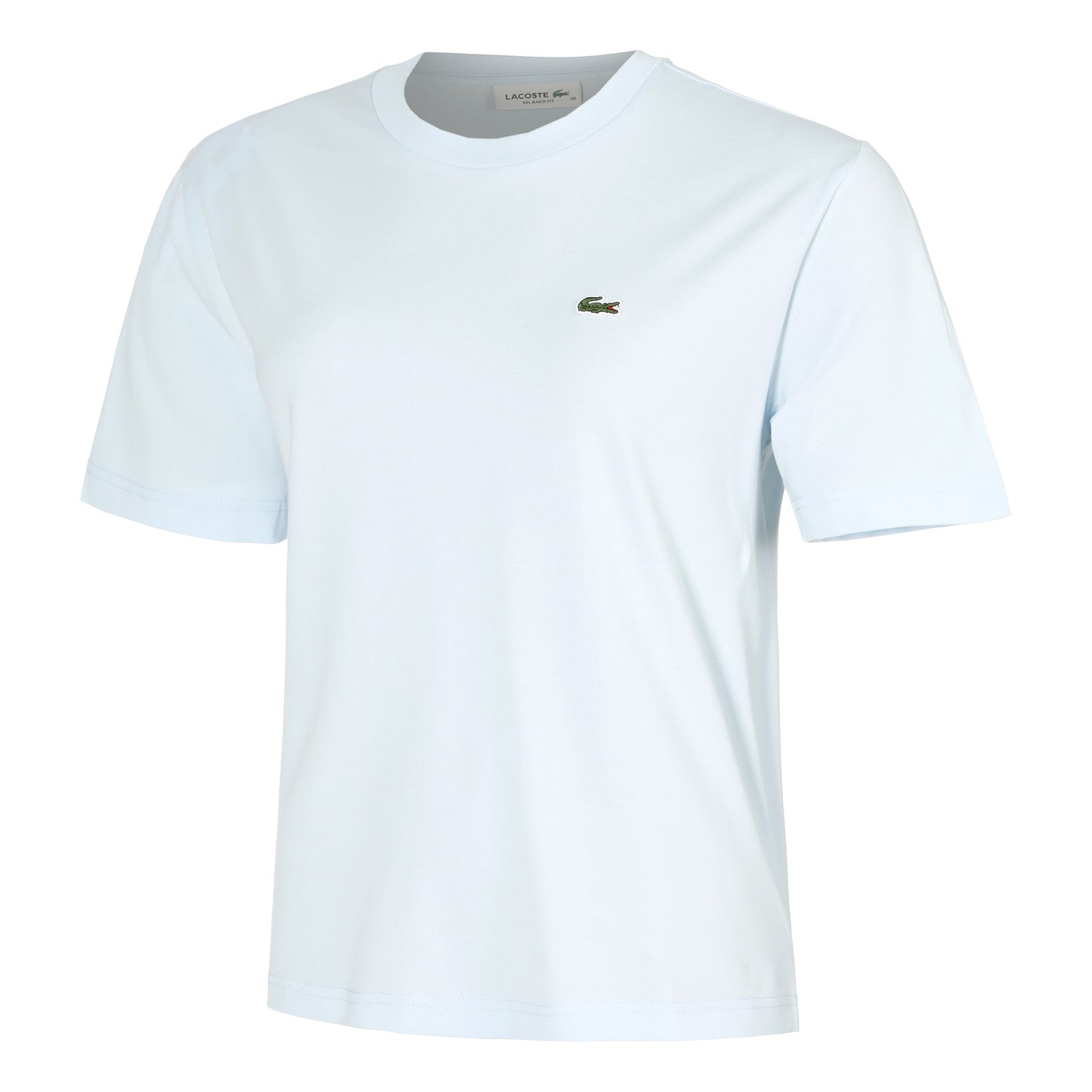 Lacoste Relaxed Fit Plain Soft Koszulka Kobiety-Jasnoniebieski