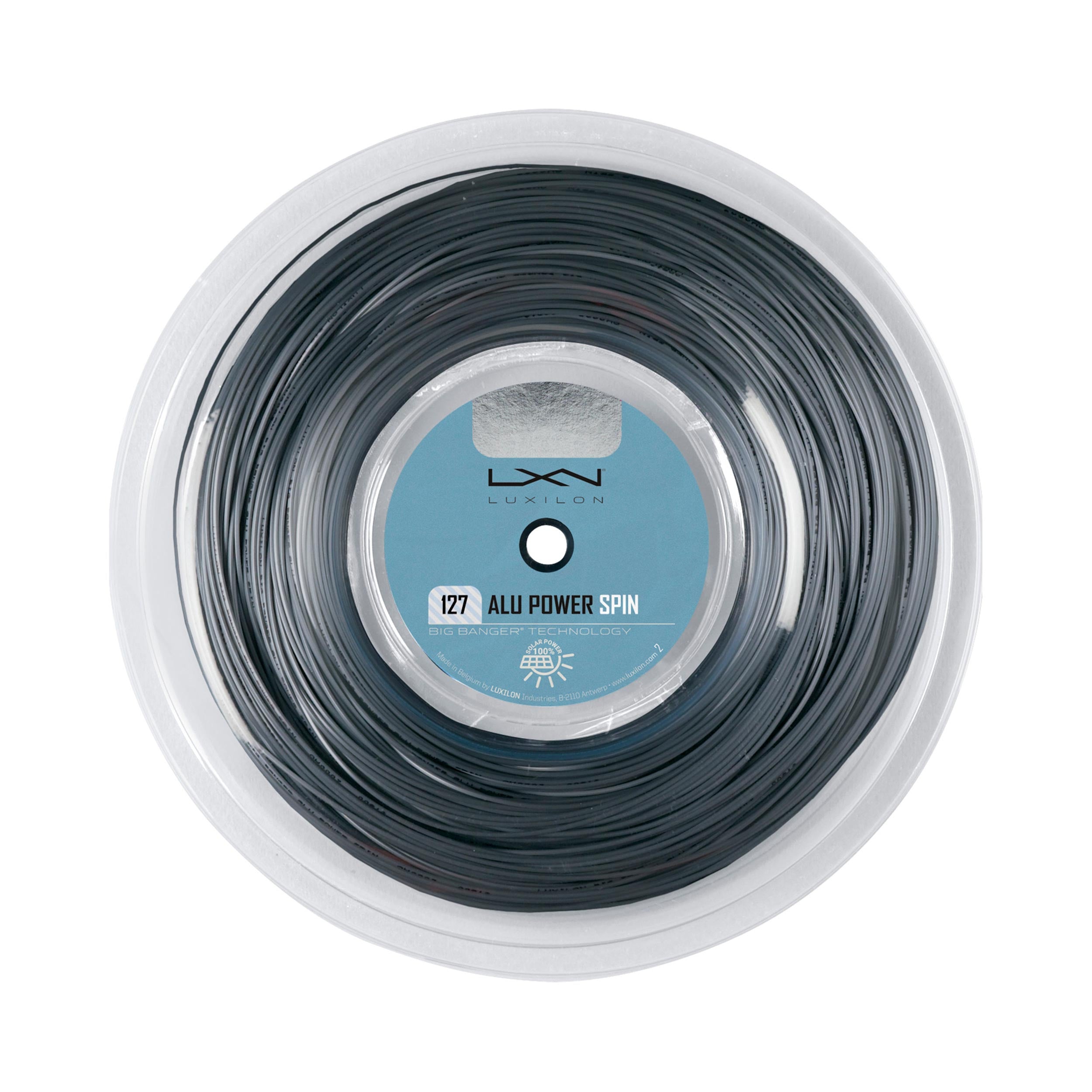 Luxilon Alu Power Spin Szpula Do Naciągów 220m-Srebrny