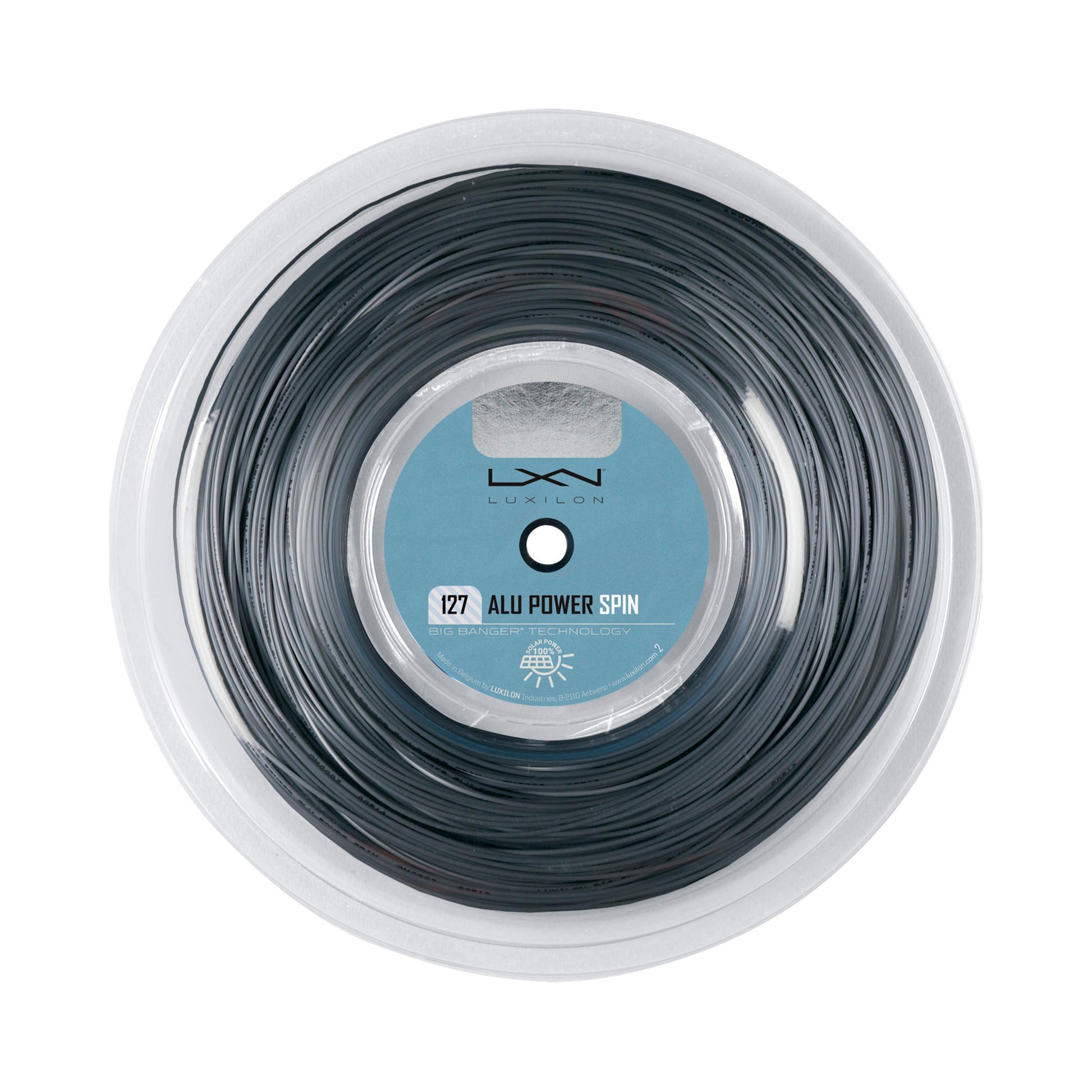 Luxilon Alu Power Spin Szpula Do Naciągów 220m-Srebrny