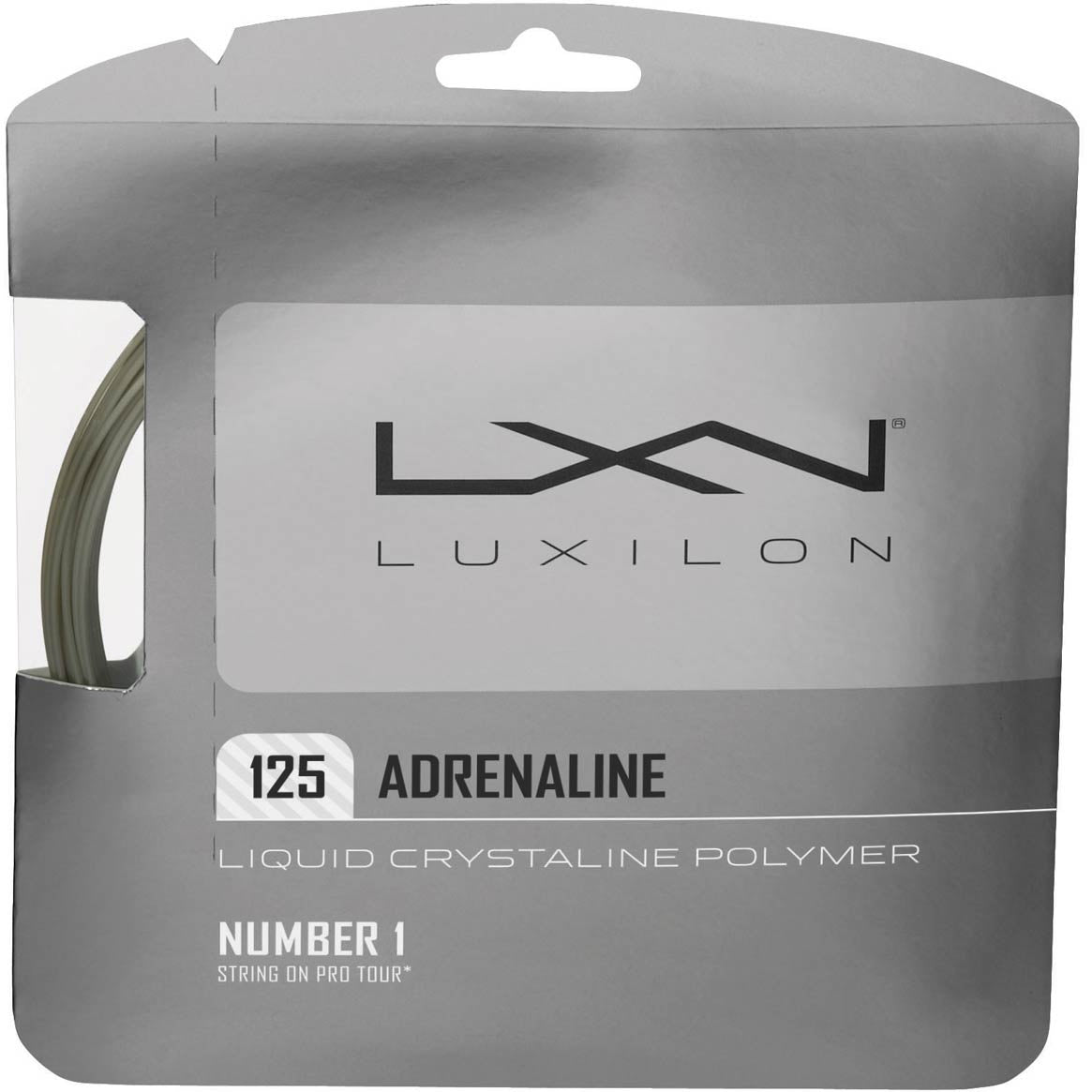 Luxilon Adrenaline  Zestaw naciągów 12,2m - srebrny